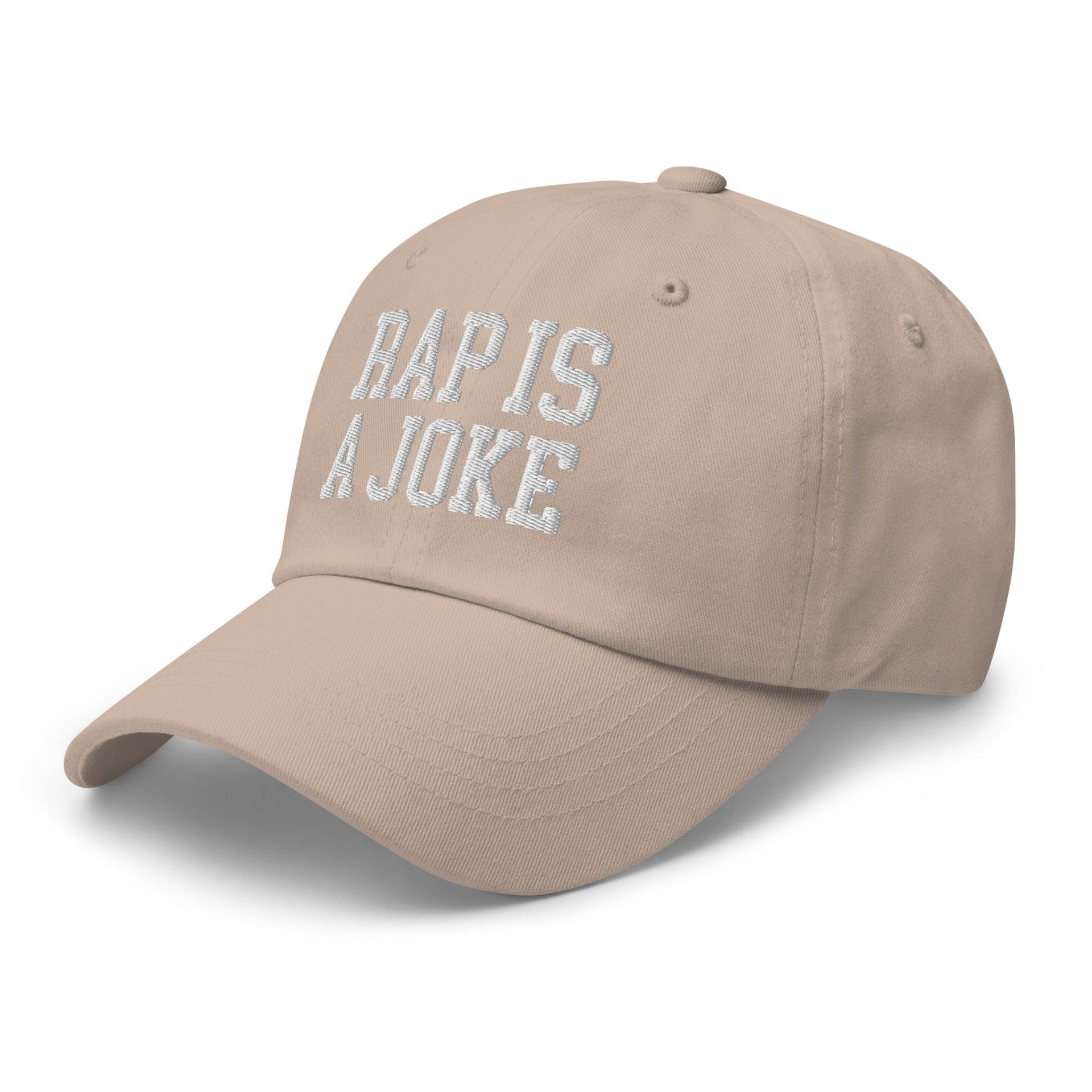 Rap is a Joke Dad Hat Capital Crowns Dad Hats Funny
