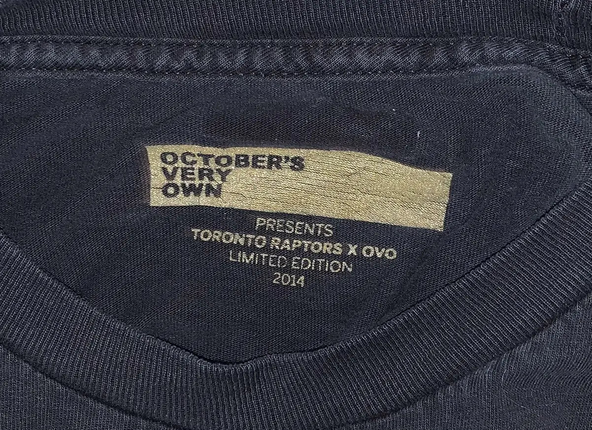 Raptors x OVO Drake Night 2014 Limited Edition Replica Tee - Exclusive Raptors x OVO Drake Tee drake night tee exclusive drake merchandise limited edition apparel raptors raptors x ovo