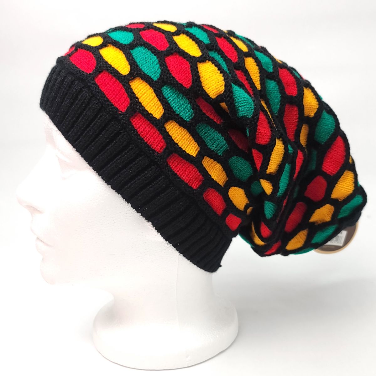 RASTA Knitted Beanie- 10055AST, OSFA