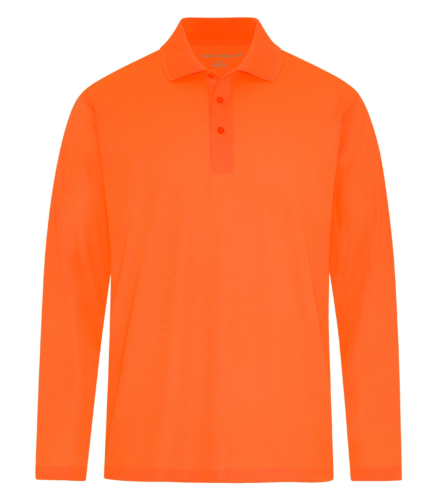 CoalHarbour - COAL HARBOUR&reg; EVERYDAY SNAG RESISTANT LONG SLEEVE POLO. - S365LS Safety Orange CoalHarbour S365LS