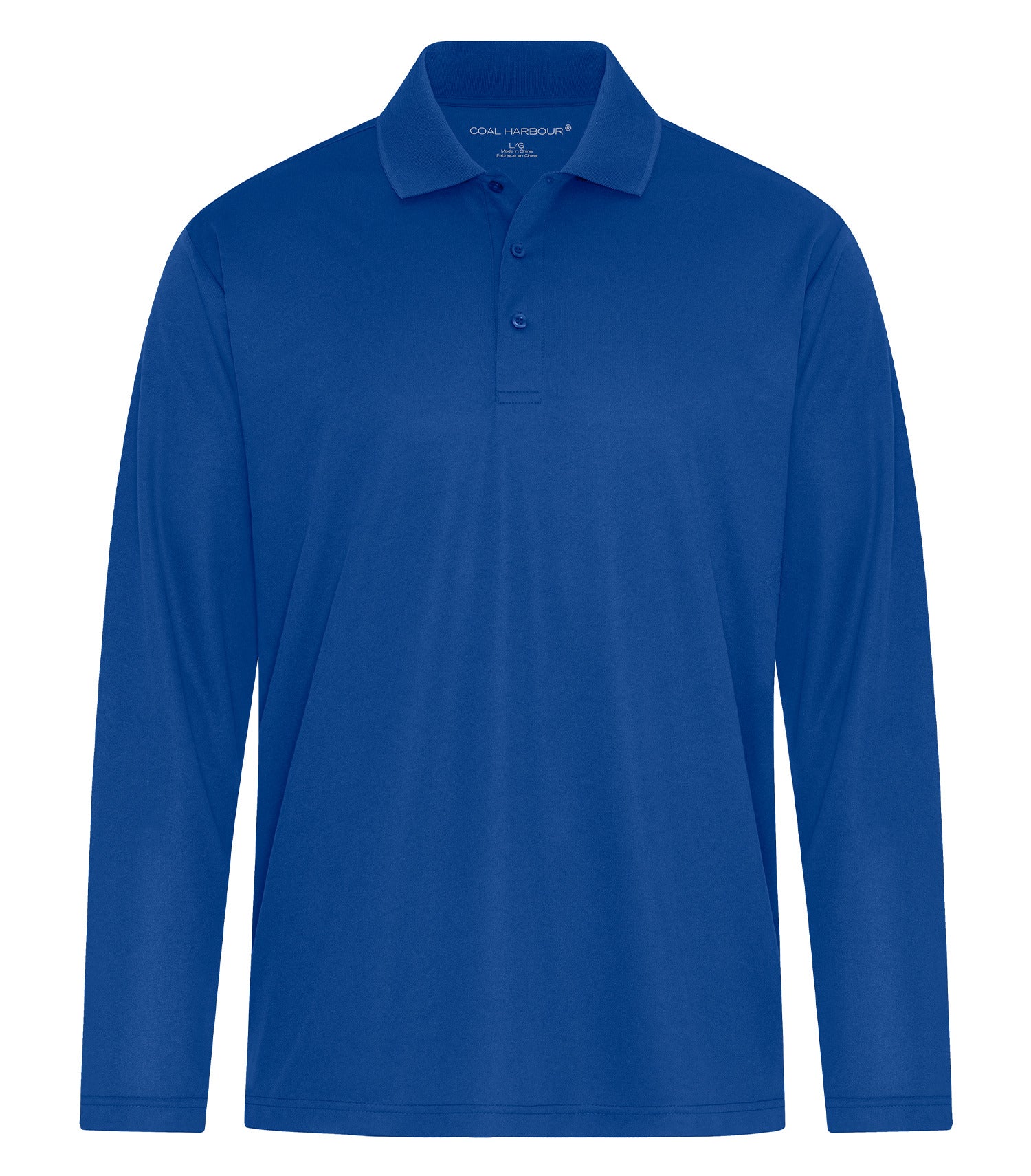 CoalHarbour - COAL HARBOUR&reg; EVERYDAY SNAG RESISTANT LONG SLEEVE POLO. - S365LS True Royal CoalHarbour S365LS