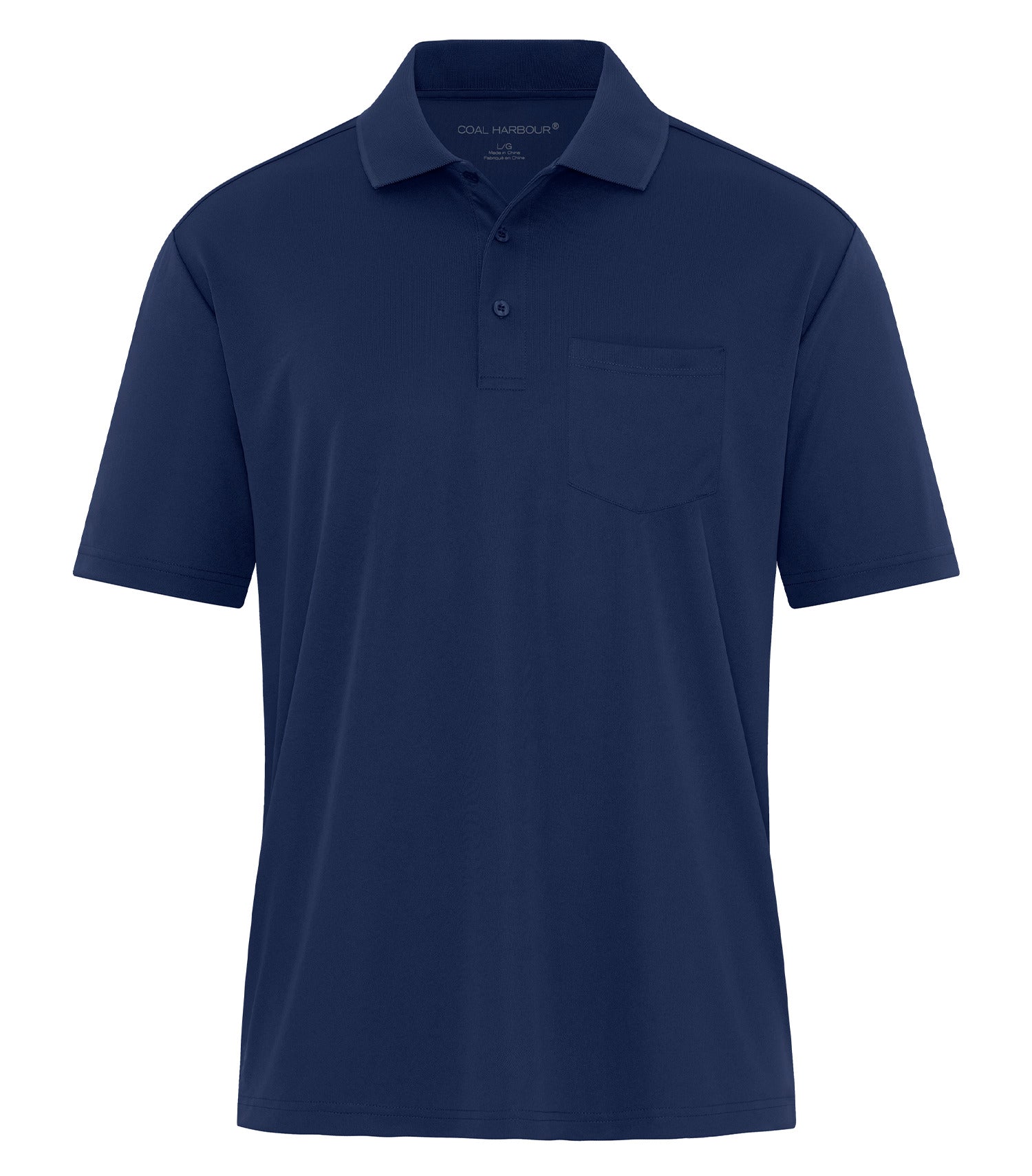 CoalHarbour - COAL HARBOUR&reg; EVERYDAY SNAG RESISTANT POCKET POLO. - S365P True Navy CoalHarbour S365P