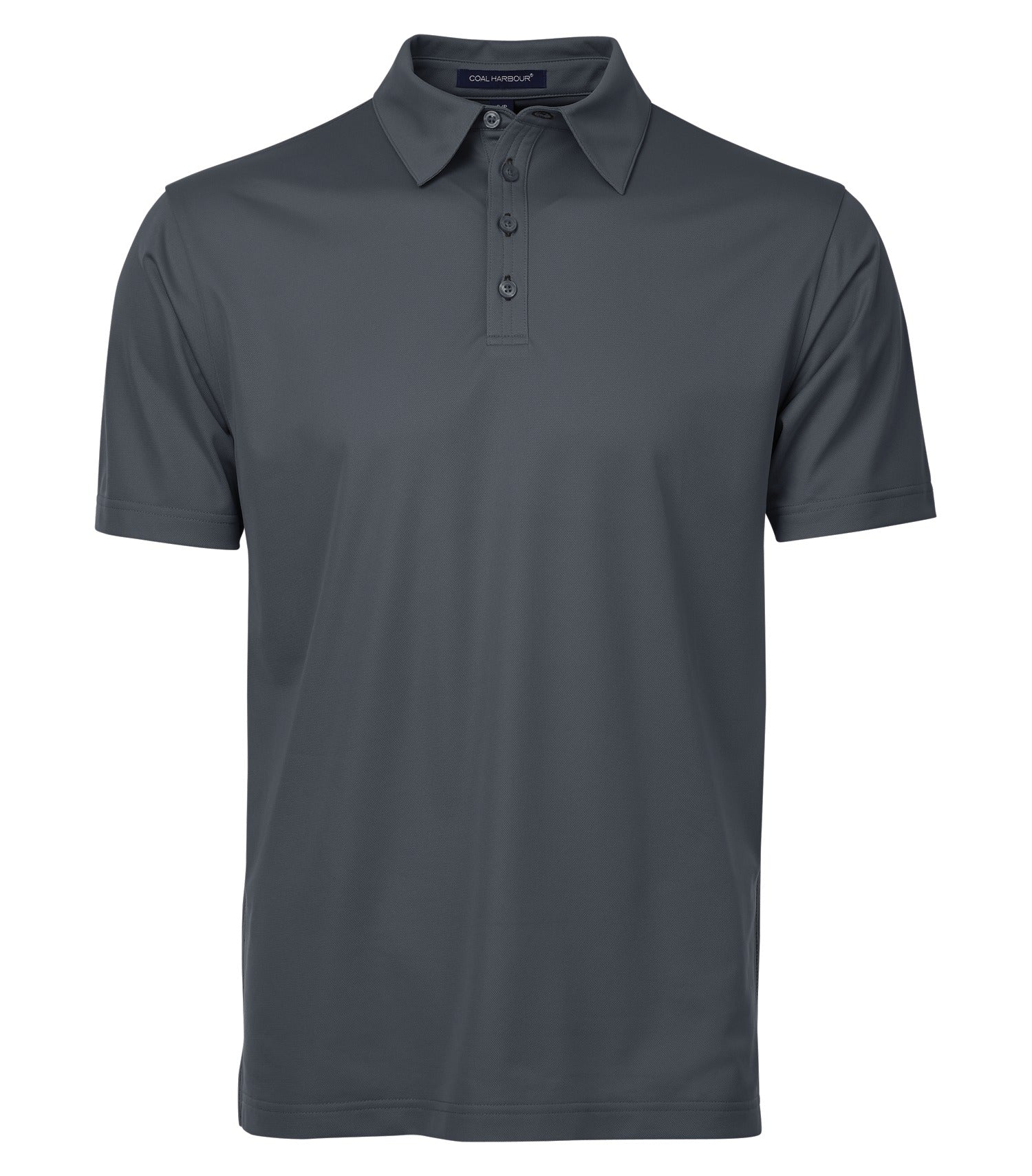 CoalHarbour - DISCONTINUED COAL HARBOUR® SNAG RESISTANT CONTRAST STITCH POLO. - S4006 Iron Grey Black XS CoalHarbour S4006
