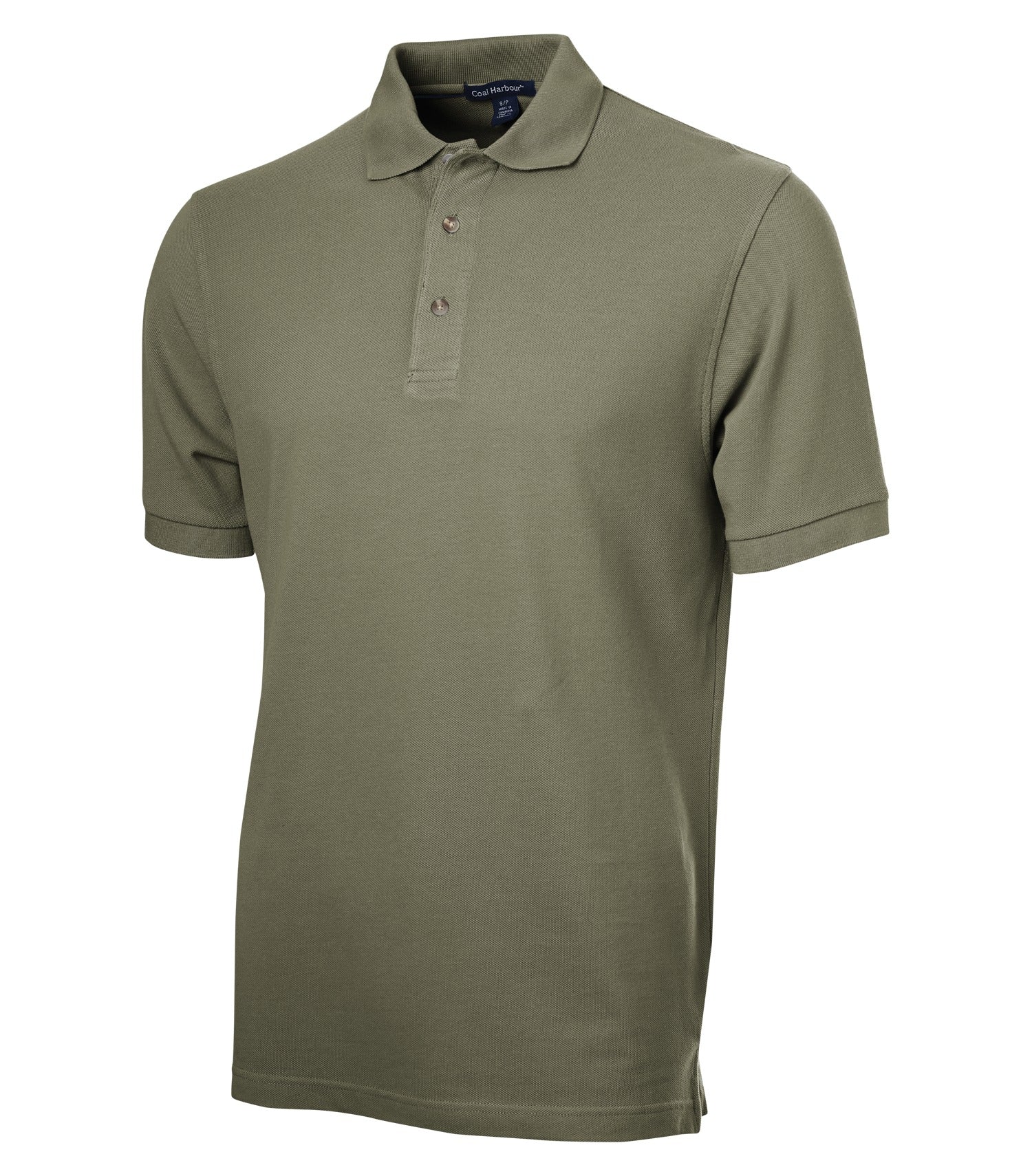 CoalHarbour - DISCONTINUED COAL HARBOUR® CLASSIC PIQUE POLO. - S400 Faded Olive S CoalHarbour S400
