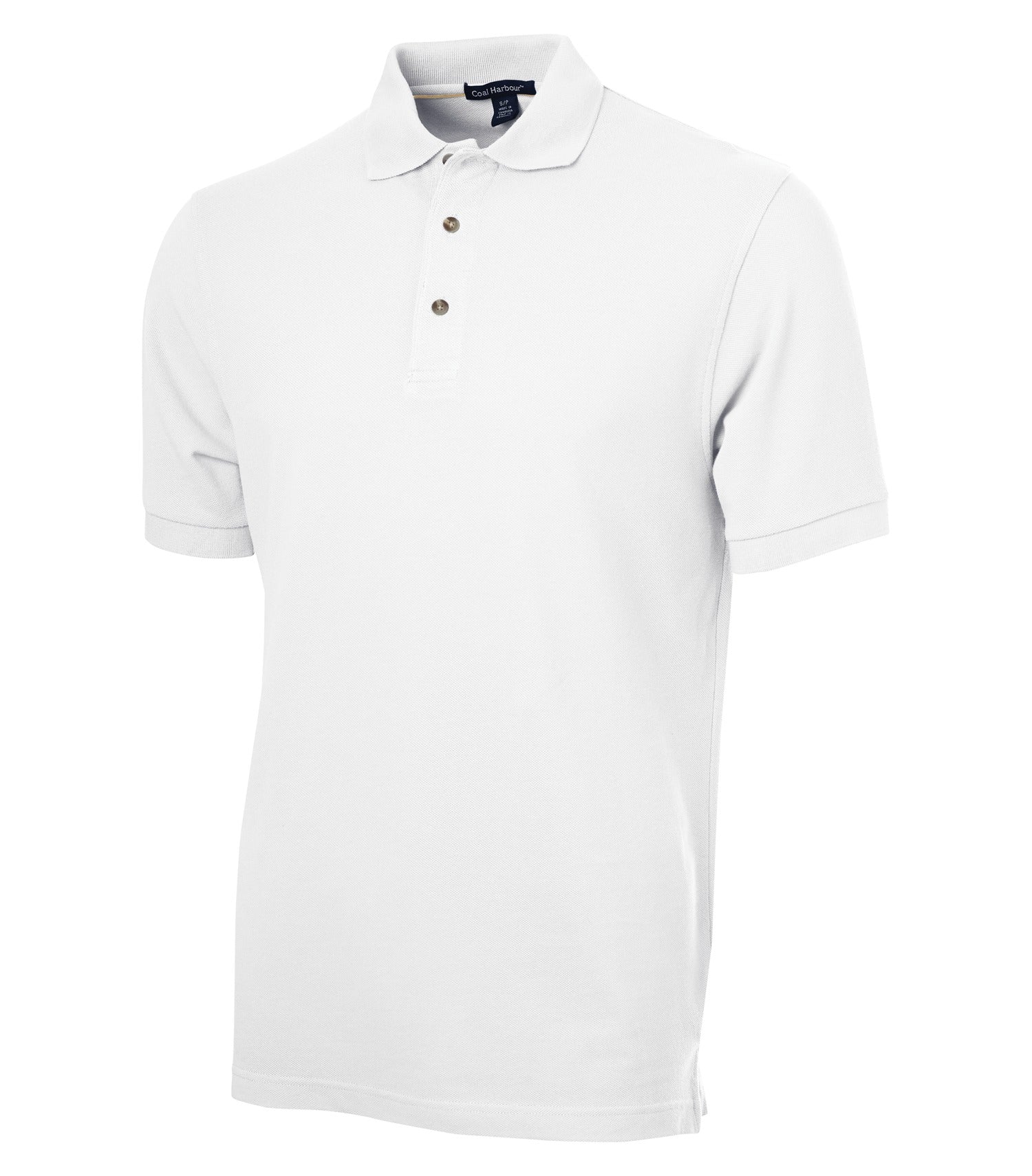 CoalHarbour - DISCONTINUED COAL HARBOUR® CLASSIC PIQUE POLO. - S400 White XS CoalHarbour S400
