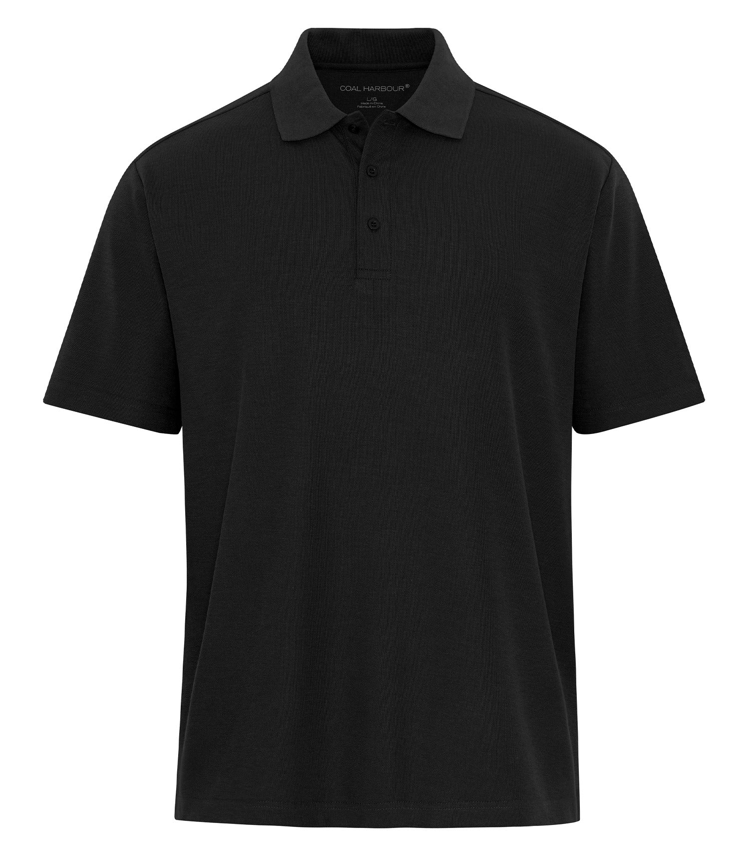 CoalHarbour - COAL HARBOUR&reg; EVERYDAY BLEND POLO. - S4046 Black CoalHarbour S4046