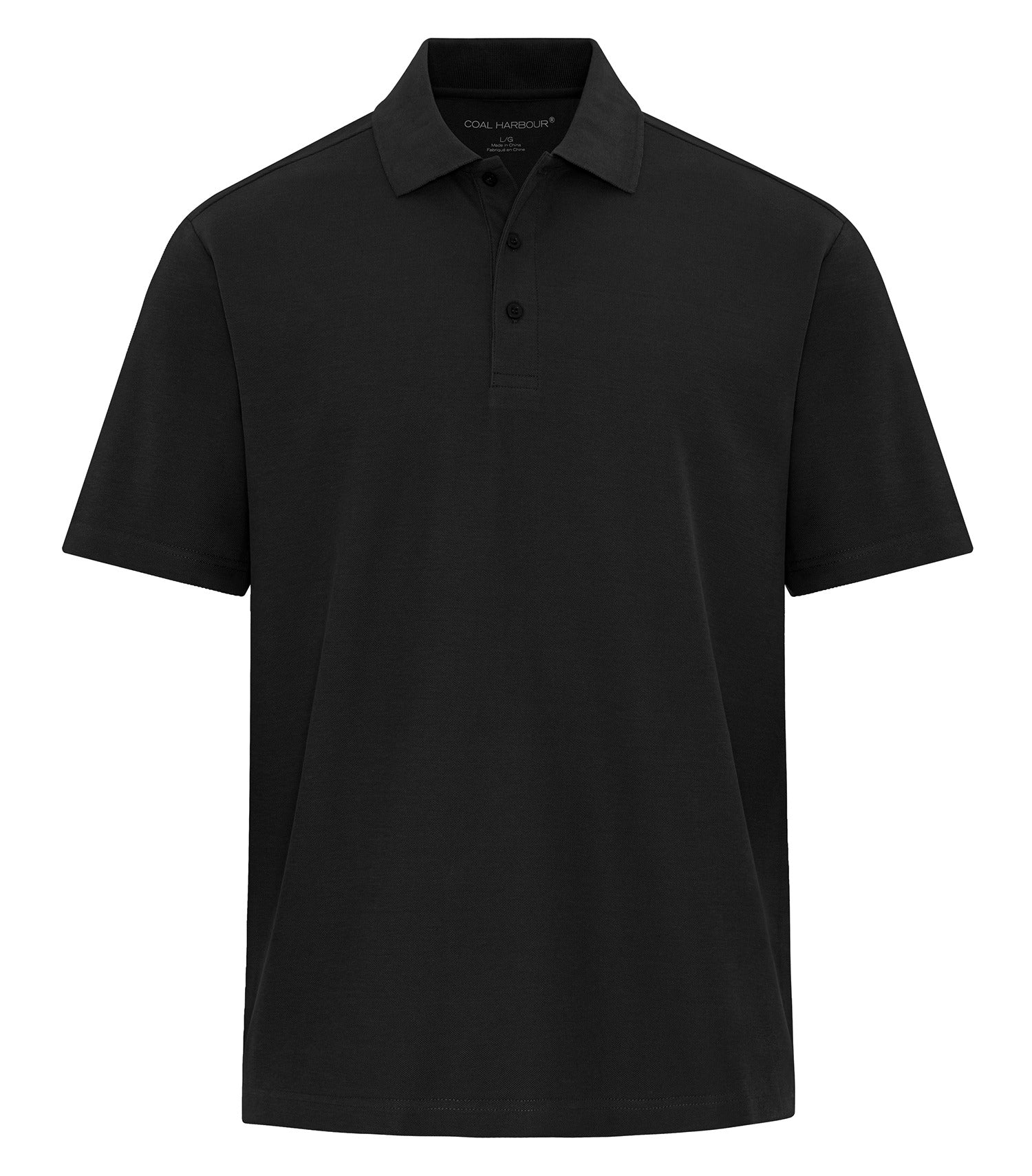 CoalHarbour - COAL HARBOUR&reg; EVERYDAY CVC POLO. - S4047 Black CoalHarbour S4047