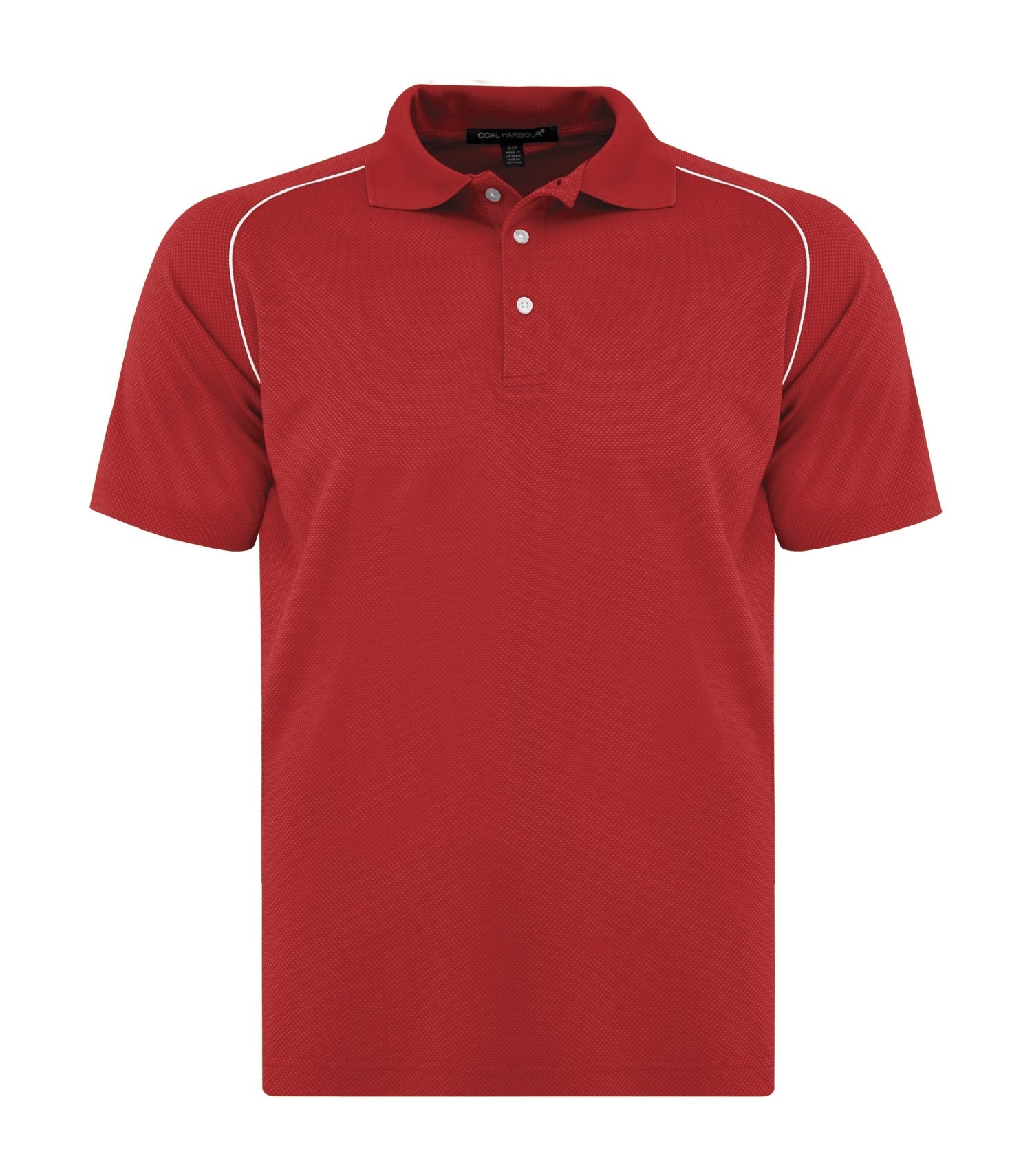 CoalHarbour - DISCONTINUED COAL HARBOUR® PRISM POLO. - S470 Prism Red CoalHarbour S470