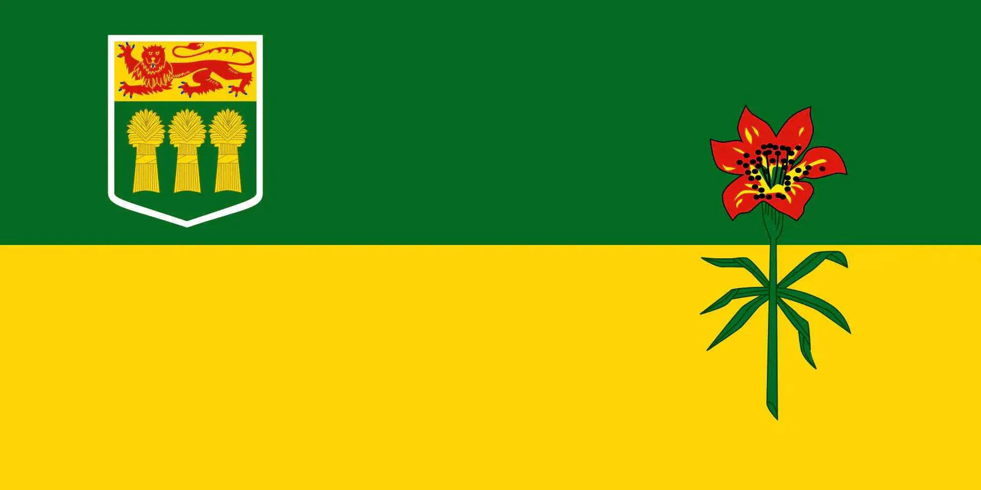 Saskatchewan Flag – Colorful Provincial Pride for Home or Outdoor Display colorful flag home decor outdoor display provincial pride Saskatchewan flag