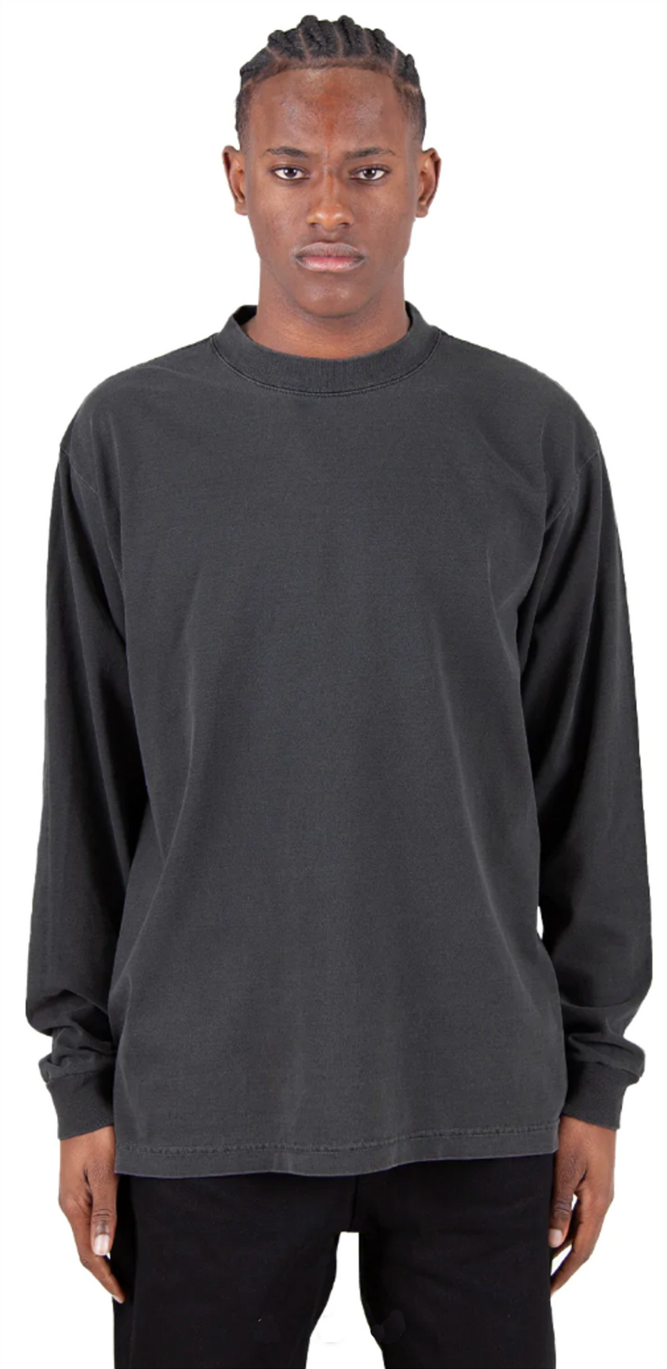 Garment Dye Long Sleeve Shadow COTTON GARMENT DYE GARMENT DYES Heavyweight Long Sleeve LONGSLEEVES MEN OVERSIZED shaka Shaka Wear tshirts