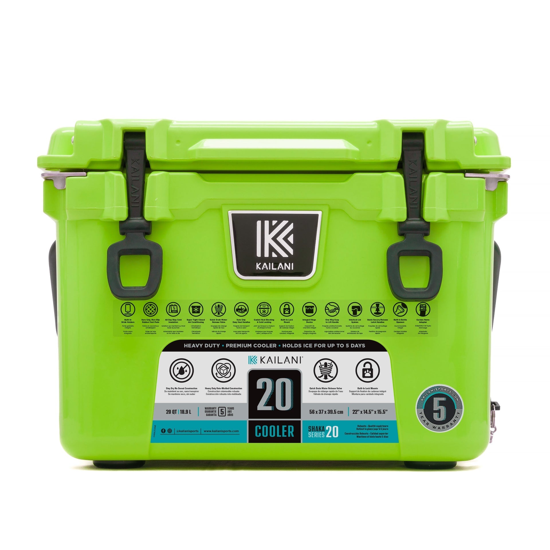 SHAKA 20 Cooler FULL MSRP KAILANI SHAKA