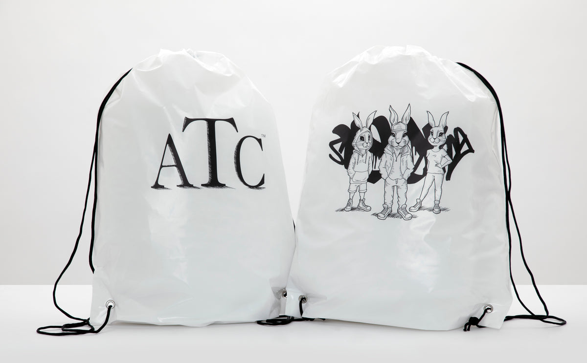 ATC SHIPCINCH, Reusable Cinch Bag, White