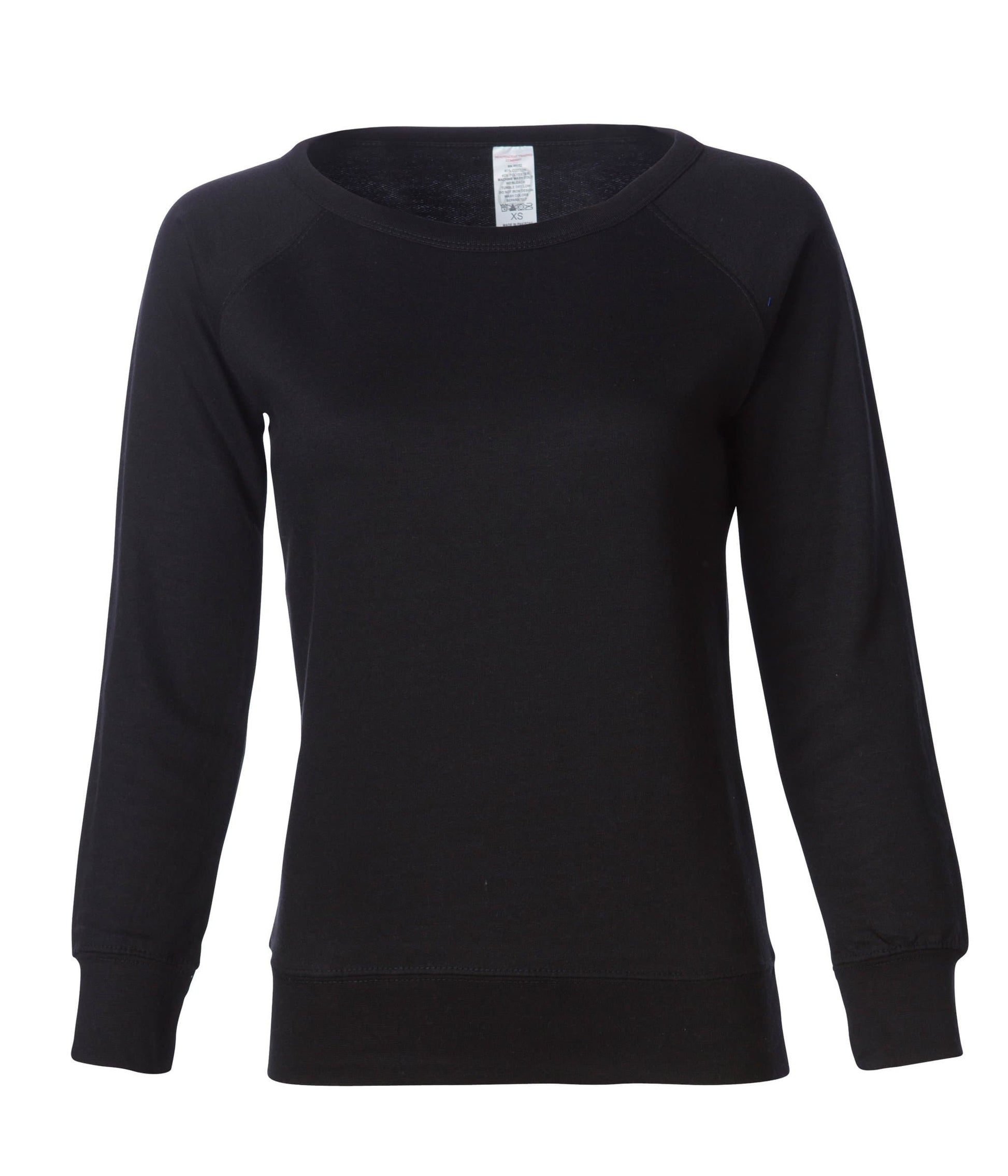 SS240 Women’s Lightweight Crew Neck - Black / XS CREWS