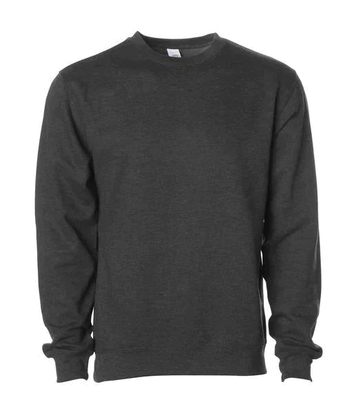 SS3000 - Midweight Crewneck Sweatshirt Charcoal Heather