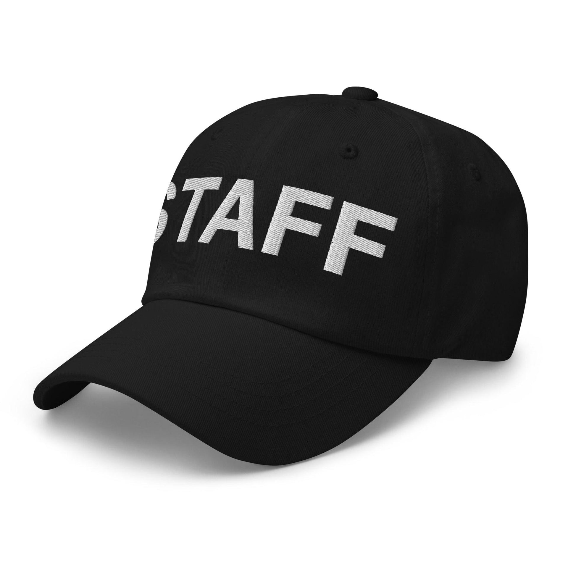 Staff Uniform Work Embroidered Dad Hat Capital Crowns Dad Hats Work
