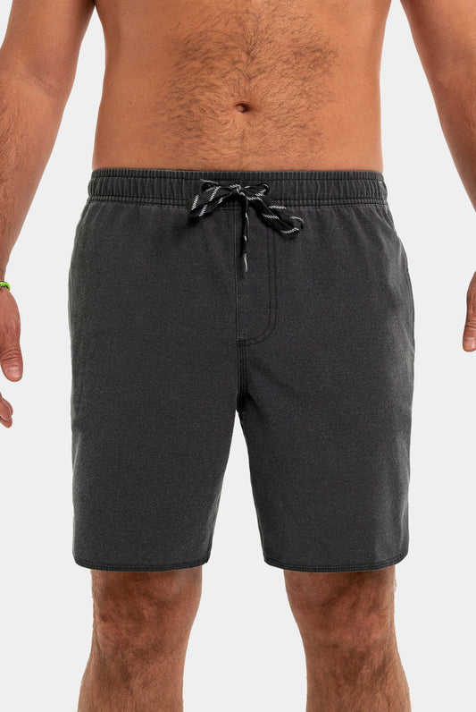 STEW07 - The Core Volley Black SEVEN TIDES SHORTS SPRING/SUMMER