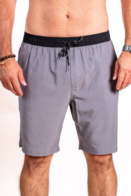 STEW26 - Levitate Lined Volley Charcoal SEVEN TIDES SHORTS SPRING/SUMMER