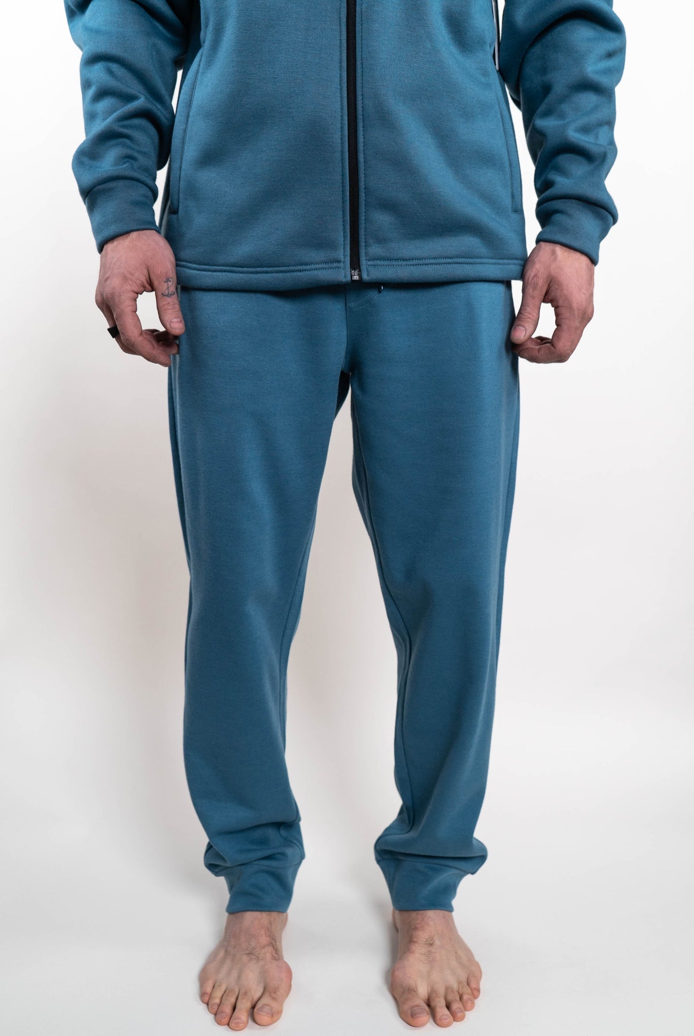 STFJP01 - Basecamp Jogger Fleece Pant Blue Heather Pant FALL/HOLIDAY JACKET jogger SEVEN TIDES sweat pants sweatpants TRACK SUIT