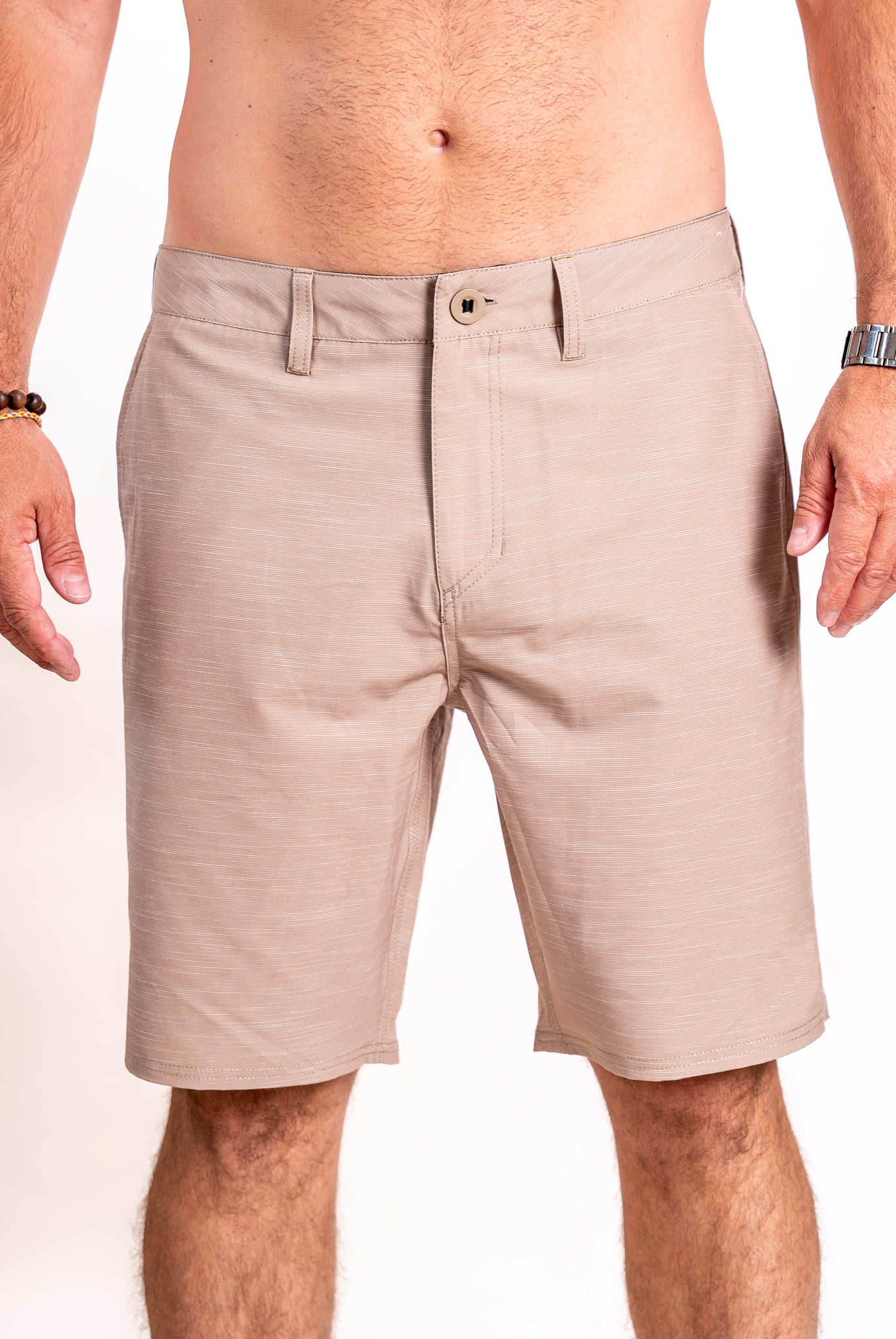 STFW11 - Hybrid Overdye khaki SEVEN TIDES SHORTS SPRING/SUMMER