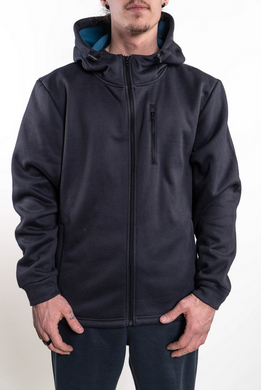 STFZH01 - Basecamp Jacket Midnight Heather / XS ZIPS