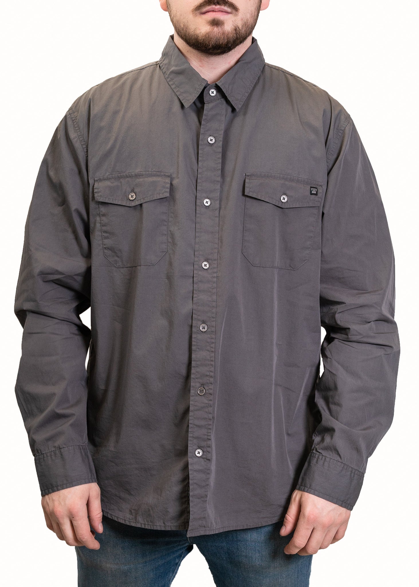 STLSBD01 - Brigade Charcoal FALL/HOLIDAY SEVEN TIDES SHIRT