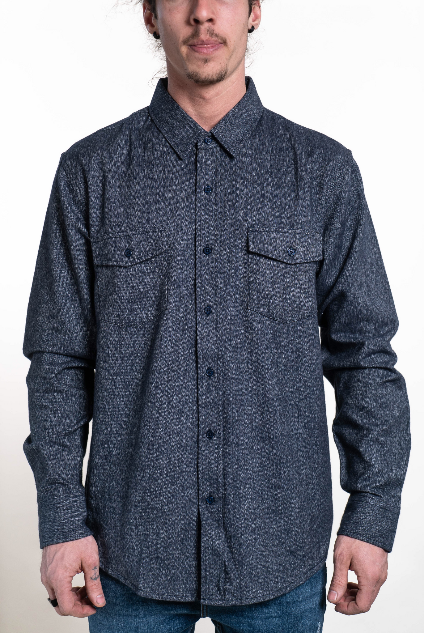 STLSF32 - Crowley Navy / XS FLANNELS