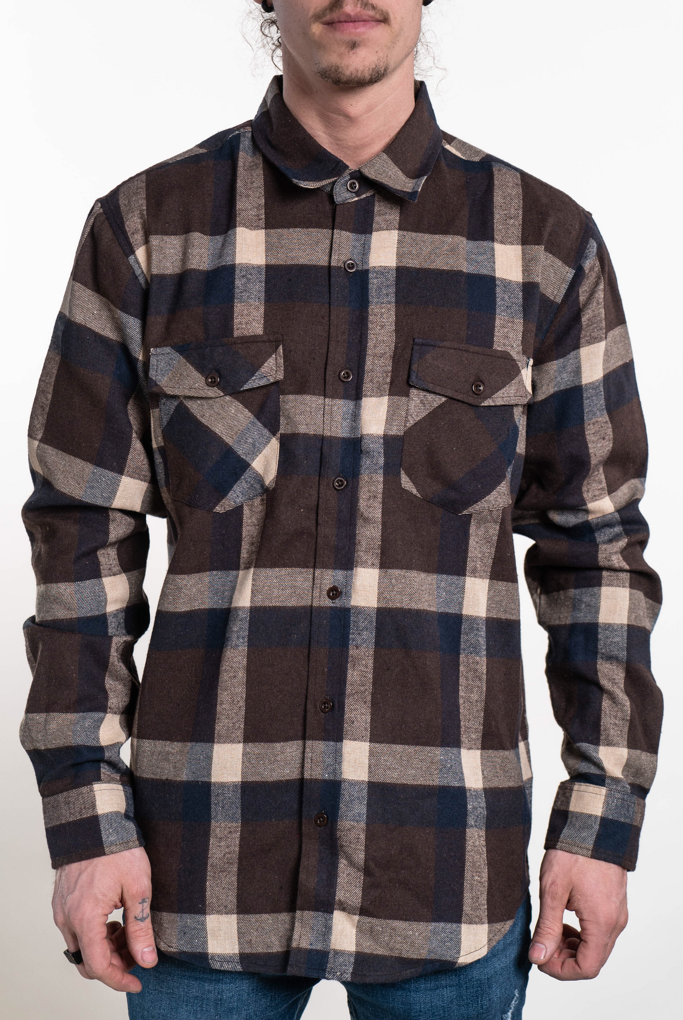 STLSF43 - Watchman Brown / XS FLANNELS