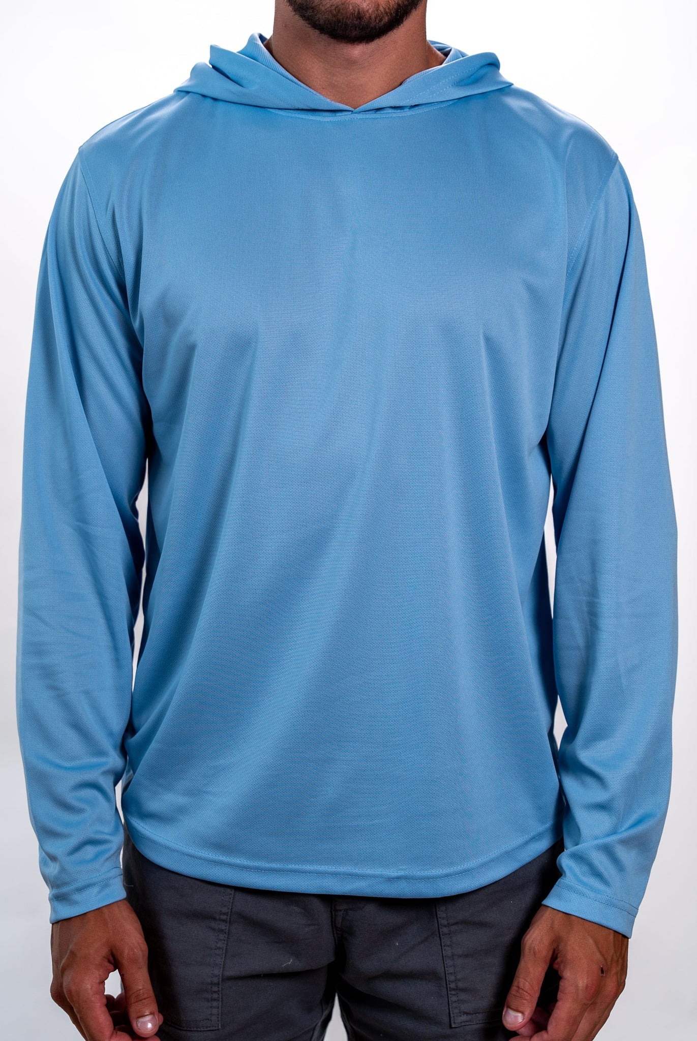 STLSTT08 - Long Sleeve Hood Blue / XS PULLOVERS