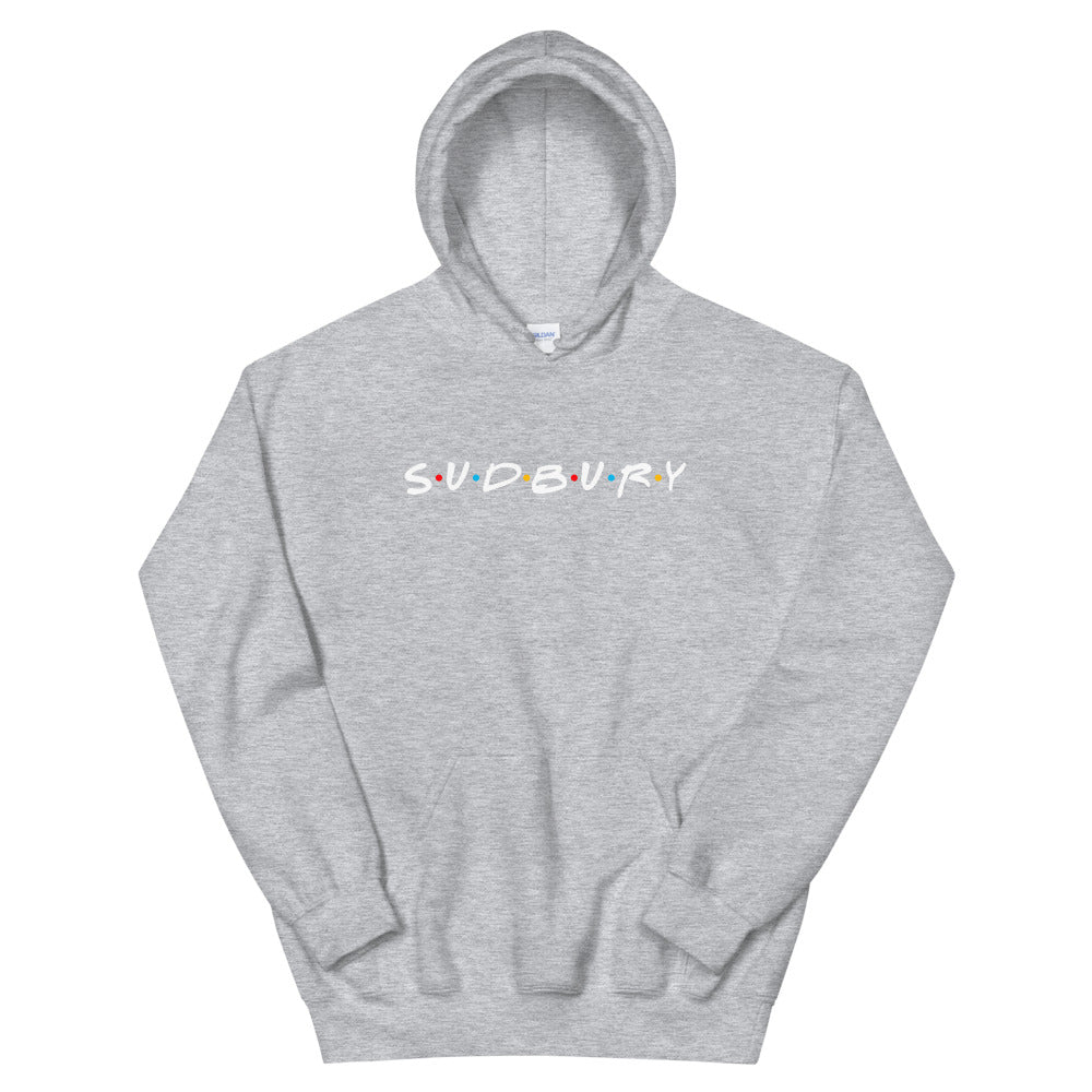 Sudbury Friends Hoodie Sport Grey Canadian City Apparel