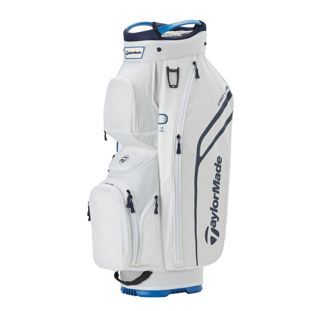 TaylorMade Cart Lite – Lightweight Performance & Storage White Golf golf bag golf cart bag TaylorMade