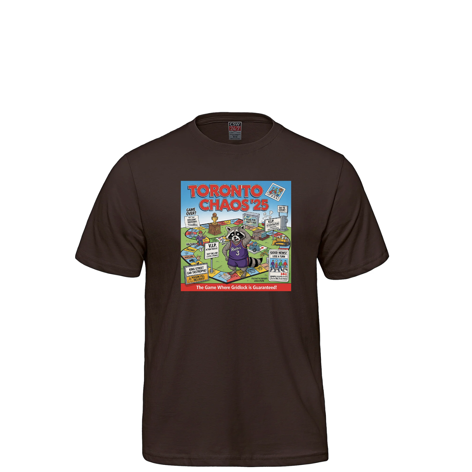 The Toronto Chaos '25 Tee daily dollar Raptors