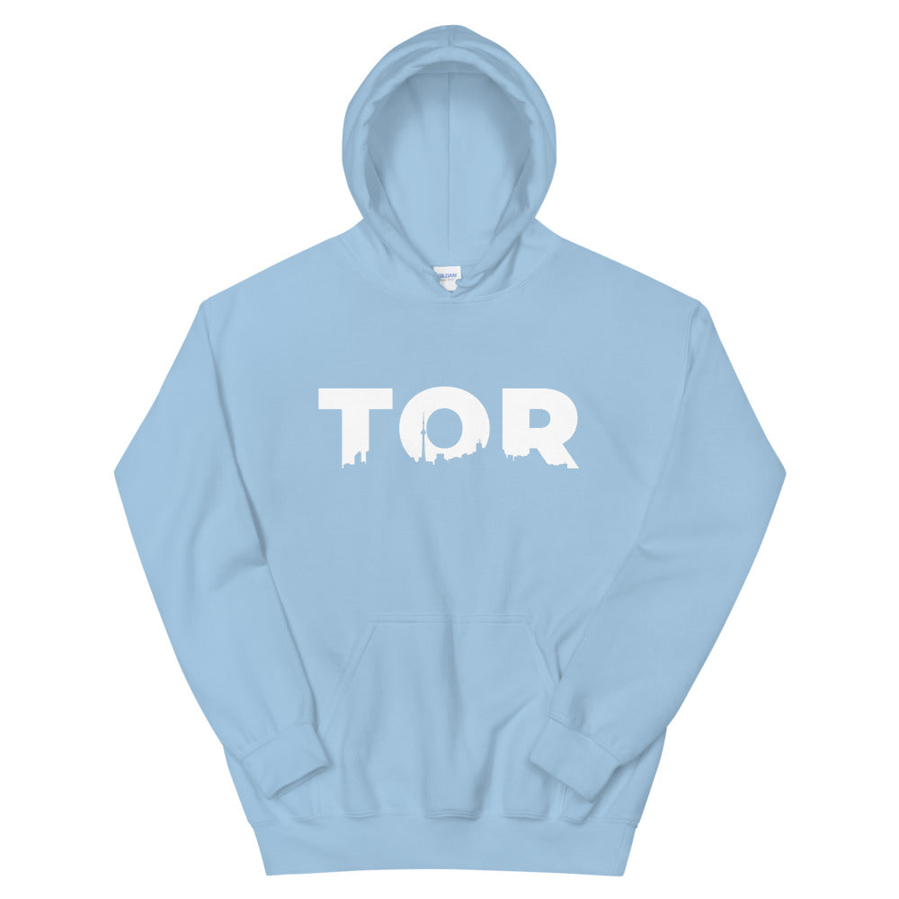 Toronto Hoodie Light Blue Canadian City Apparel Toronto