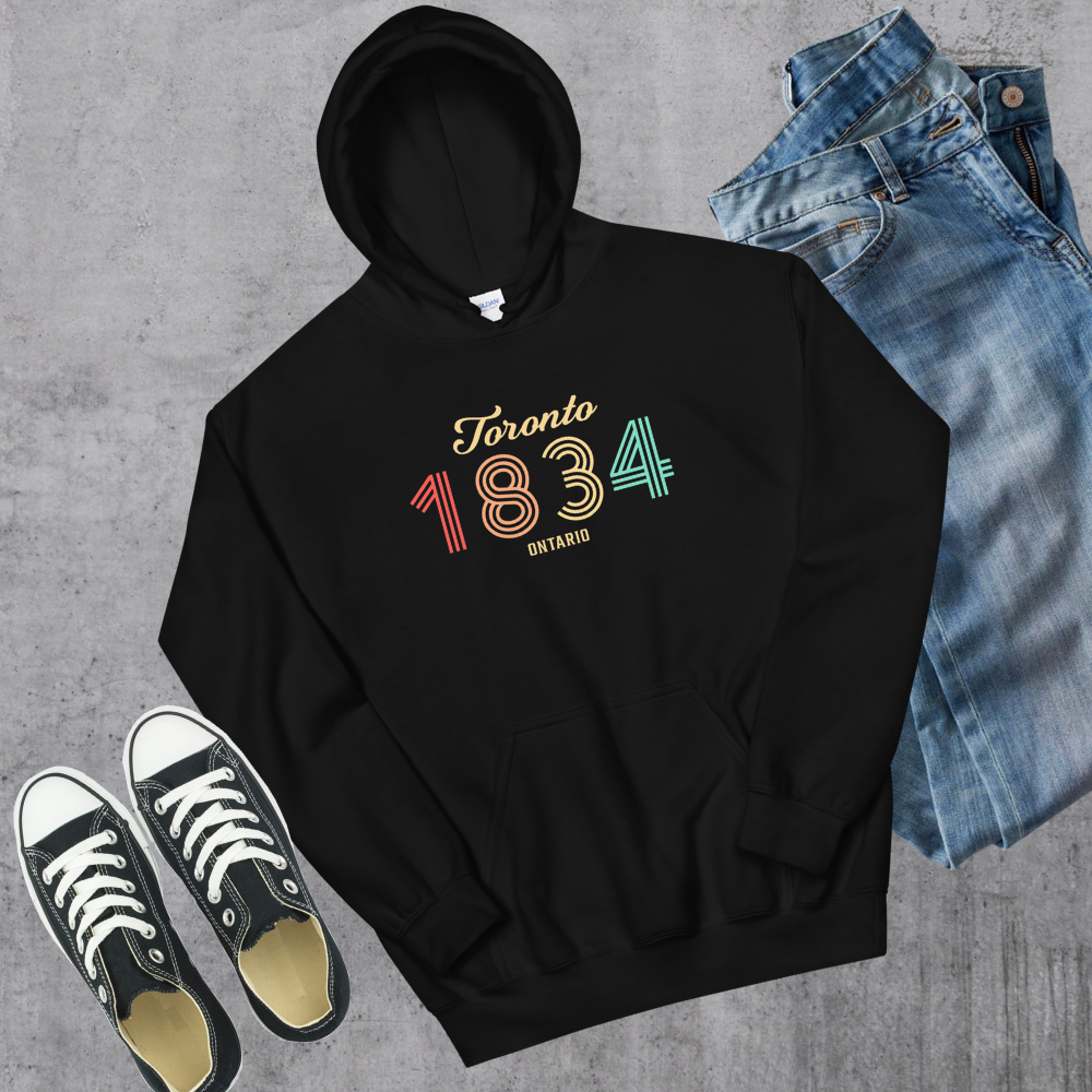 Toronto Vintage Hoodie Canadian City Apparel Toronto