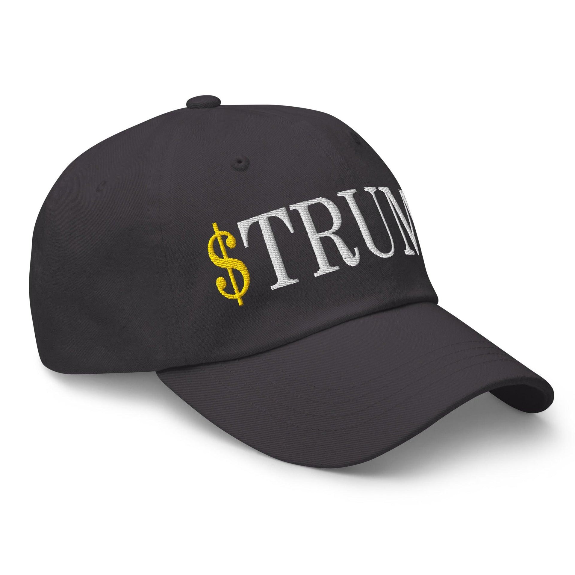 $Trump Official Trump Meme Coin Embroidered Unstructured Dad Hat Capital Crowns Crypto Dad Hats LADs