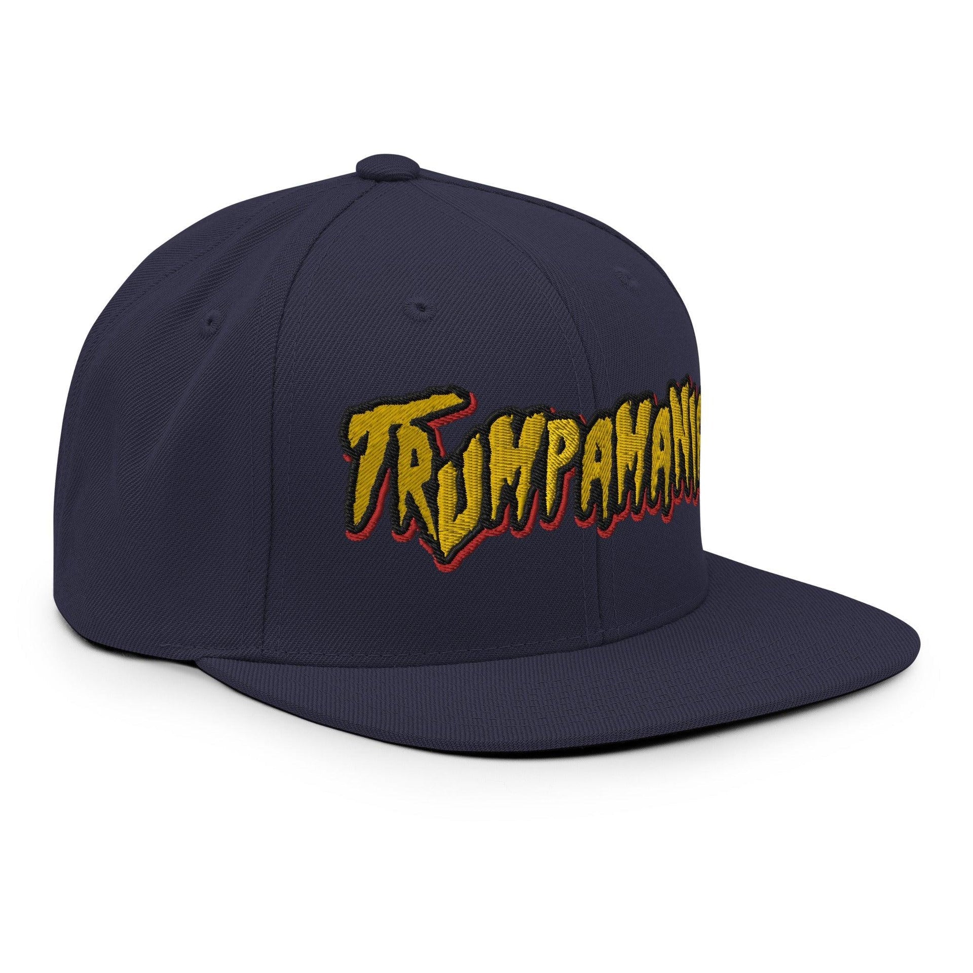 Trumpamania Donald Trump Flat Bill Brim Snapback Hat Capital Crowns Conservative LADs Snapback Hats