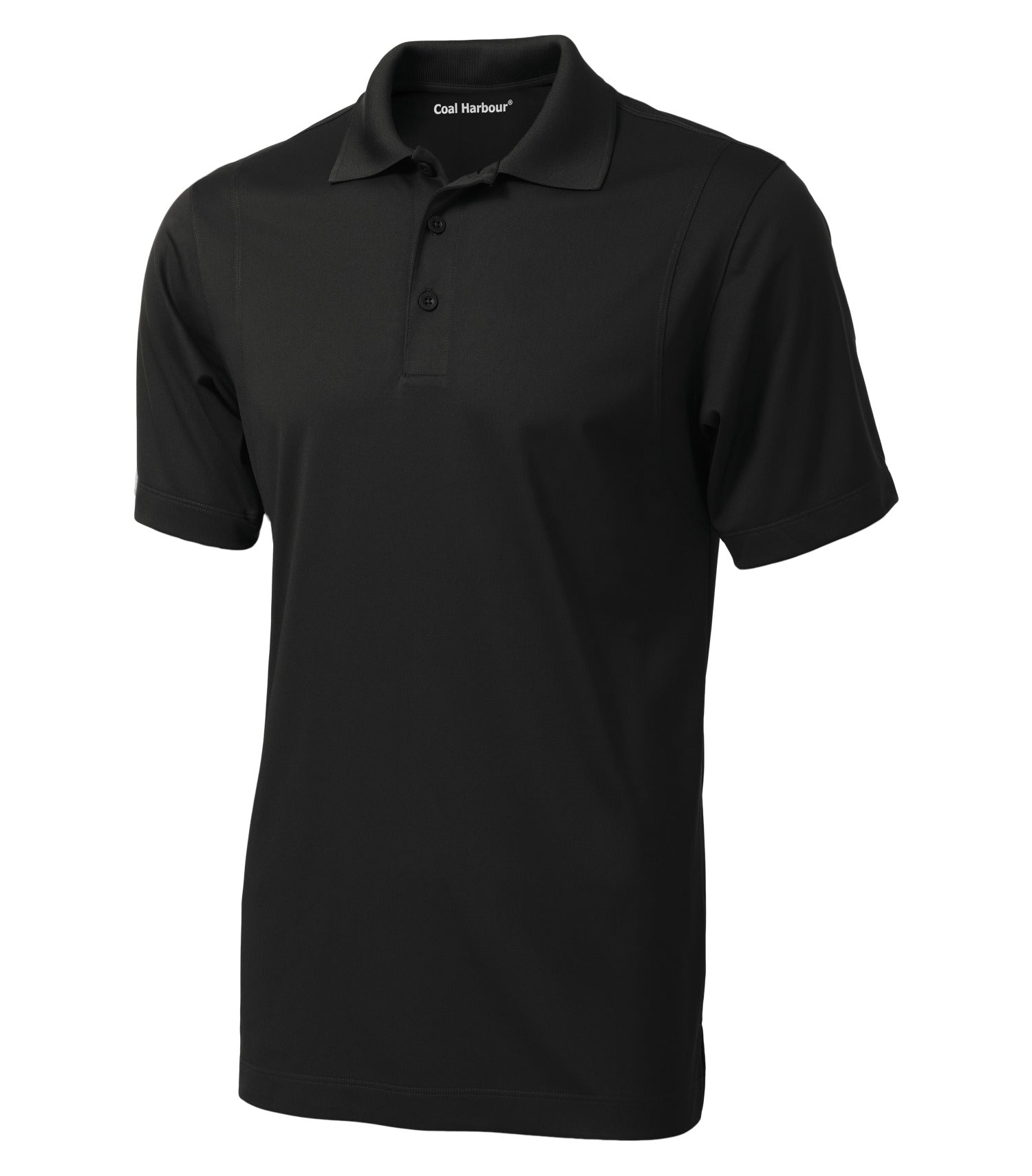 CoalHarbour - COAL HARBOUR® SNAG RESISTANT TALL POLO. - TS445 Black CoalHarbour TS445