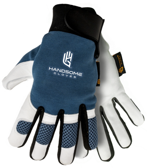 Unlined Goatskin Mechanic Gloves - 701N 48 Pairs Printed Transfer Handsome Gloves Safety Gloves