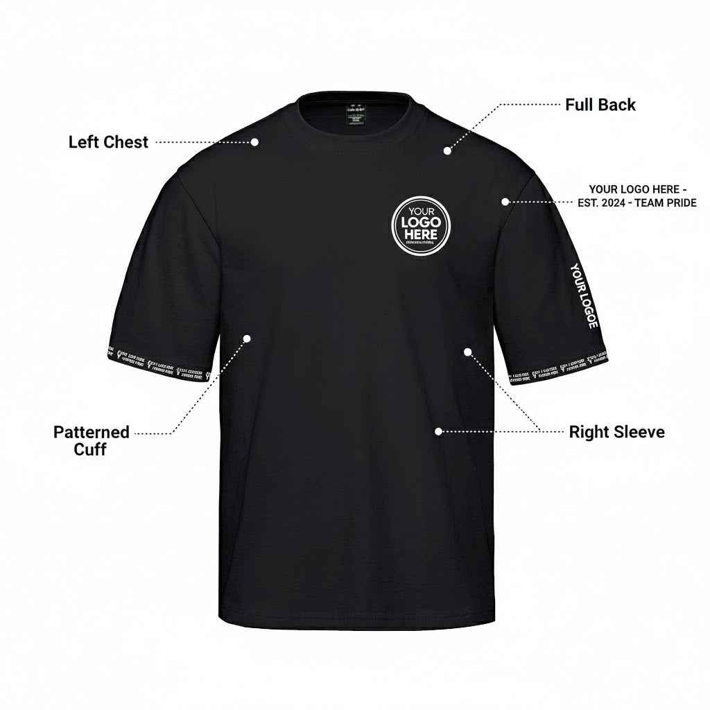 Premium Custom Black T-Shirt 25-Pack (4-Location Print Included) Ivory CX2 deals Uniforms