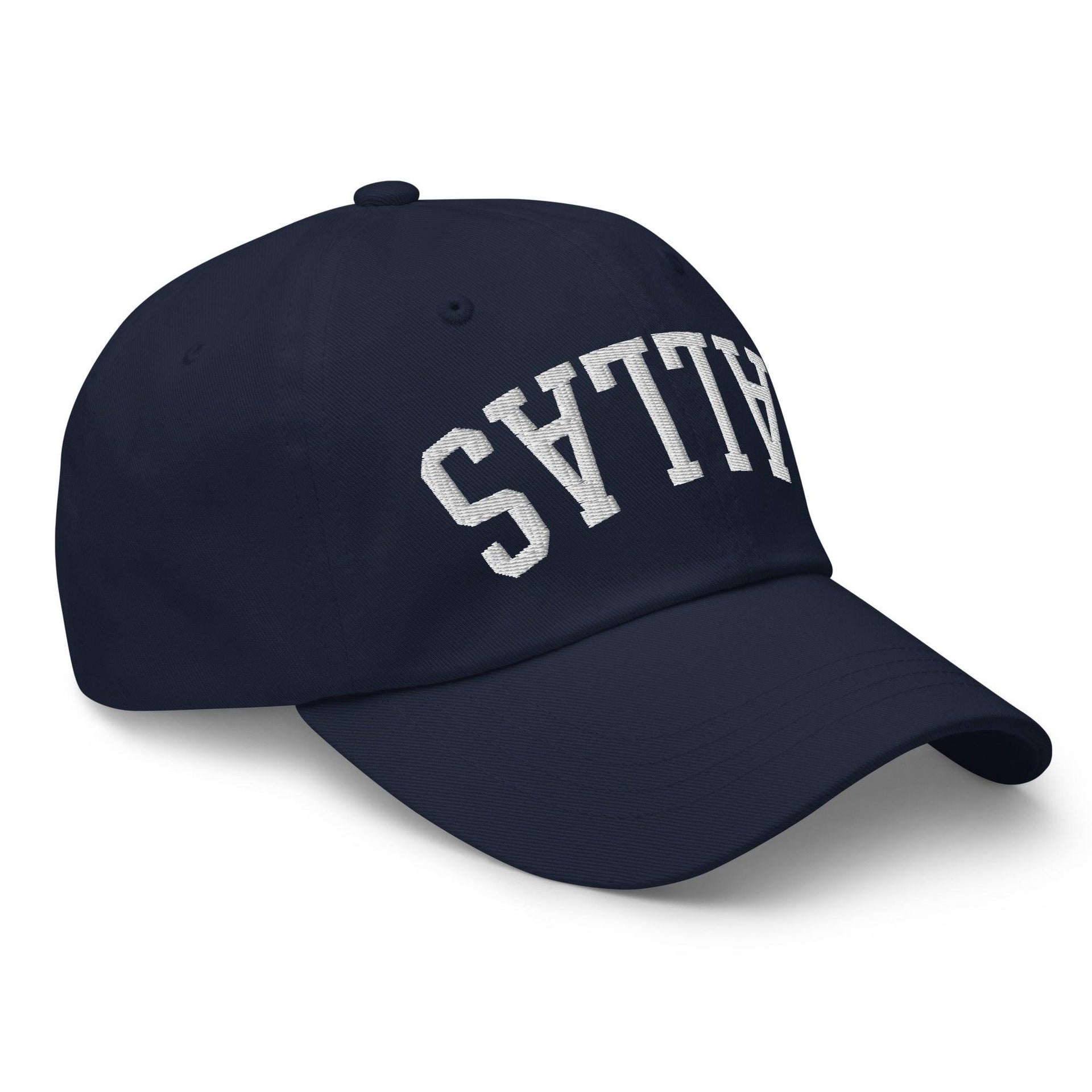 Upside Down Dallas Varsity Letterman Embroidered Dad Hat Capital Crowns Dad Hats Dallas TX