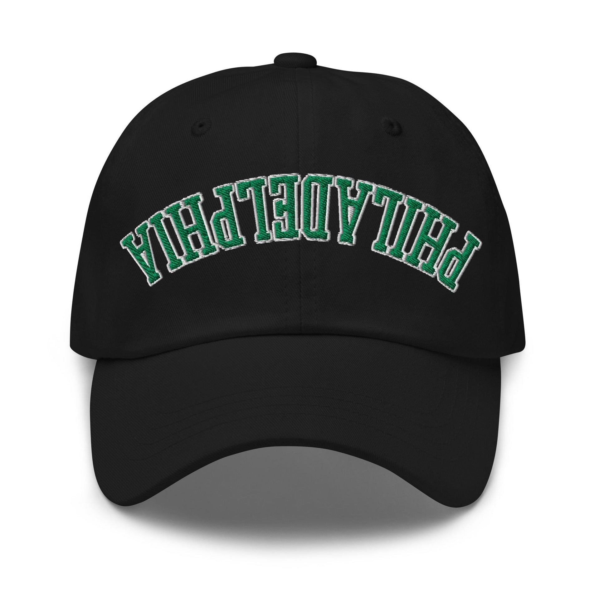 Upside Down Philadelphia Football Embroidered Unstructured Dad Hat Default Title Capital Crowns Dad Hats Football PA Philadelphia
