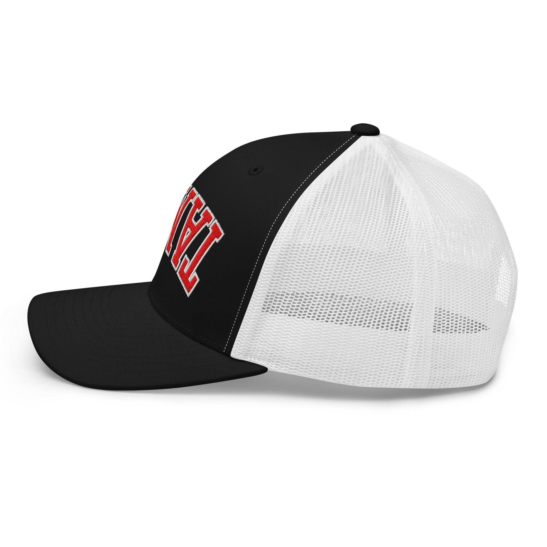 Upside Down Tampa Football Embroidered Mesh Trucker Hat Capital Crowns FL Football Tampa Trucker Hats