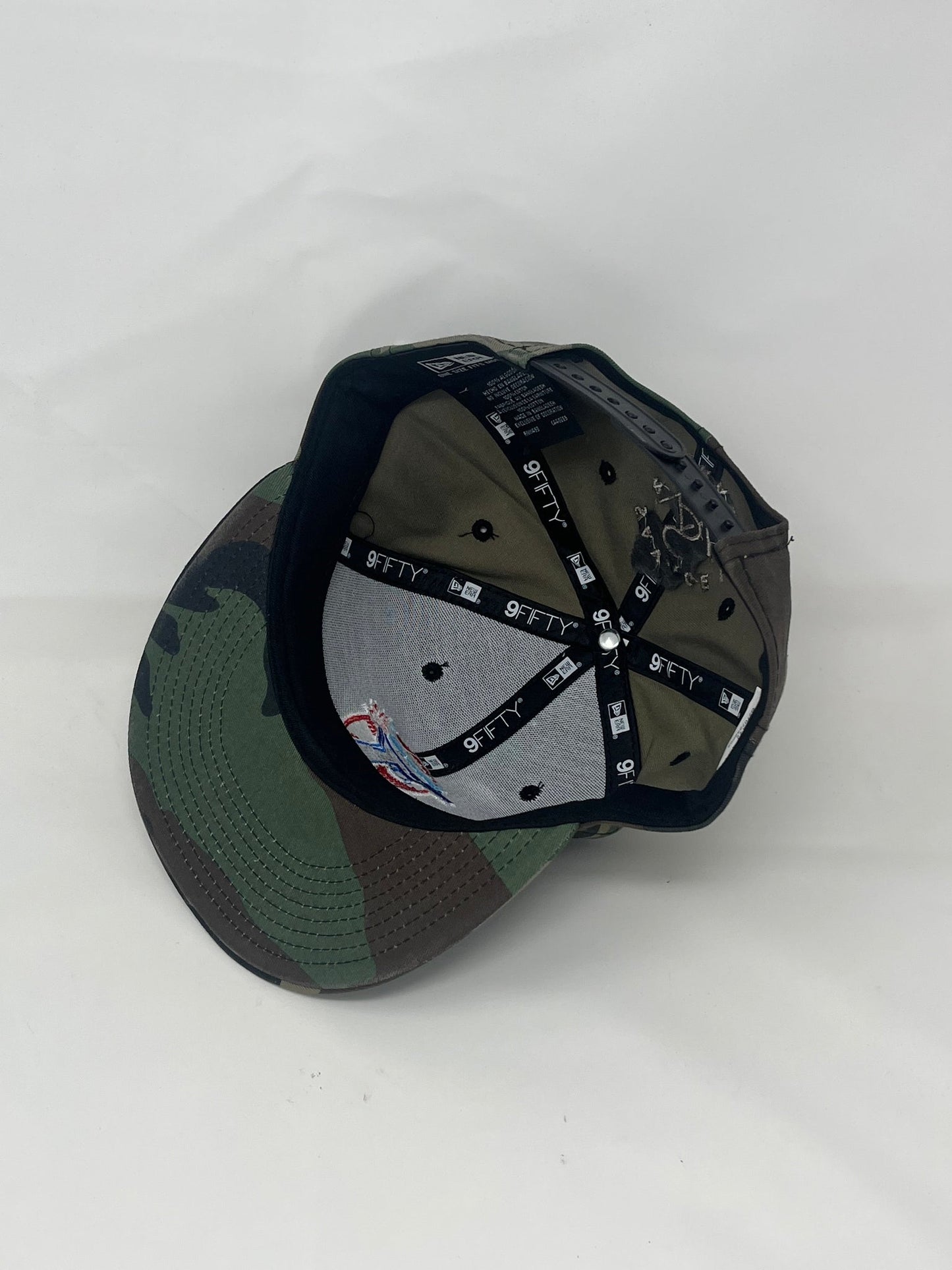 Urban Edge Snapback with Emblematic Shield Design - Camo Hat - fanart Bjs Blue Jays Blue Jays fan Blue Jays team I HEart Bjs I love Bjs New Era Snapback Toronto Toronto Bjs Toronto Blue Jays Toronto Sports