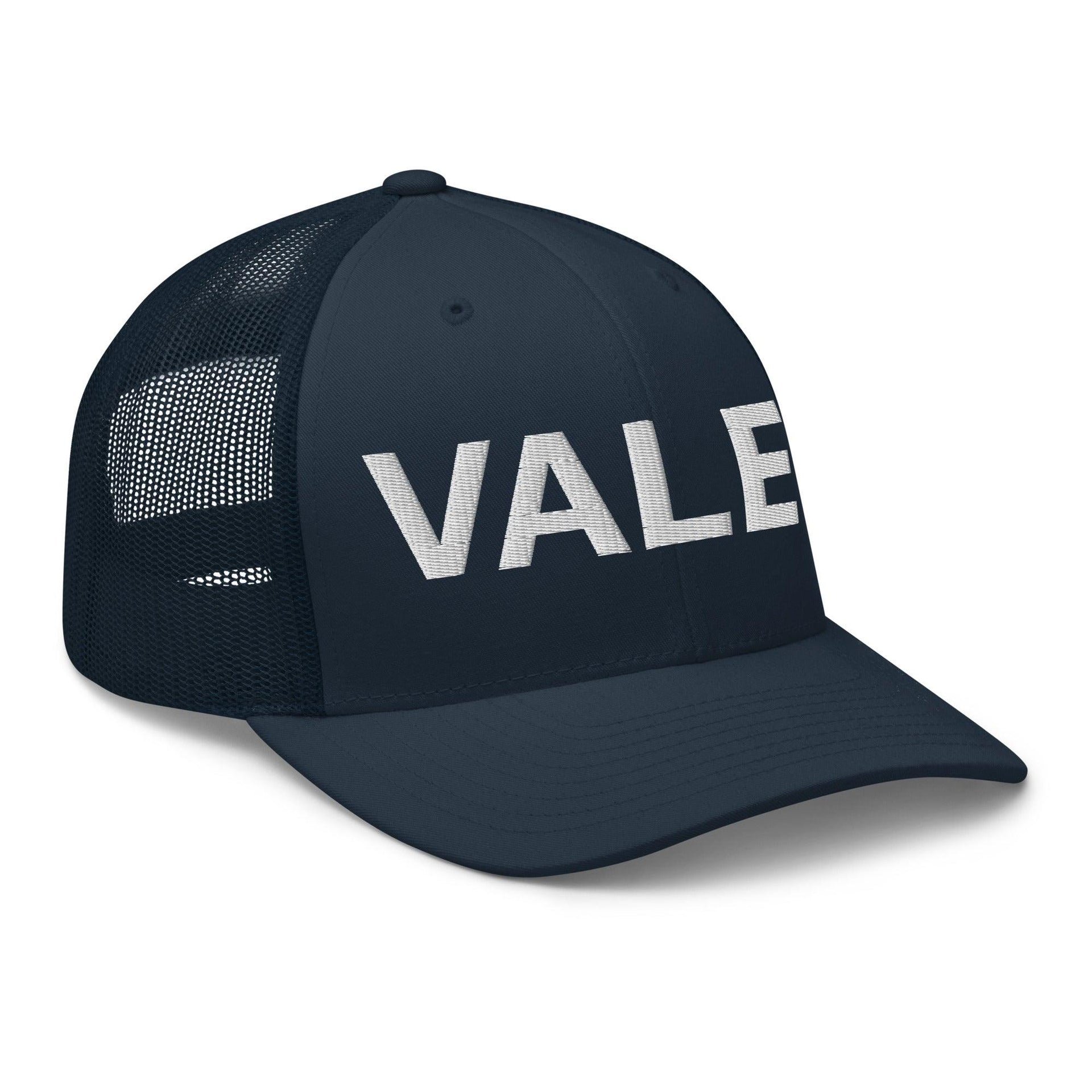 Valet Work Block Embroidered Mesh Trucker Hat Capital Crowns Trucker Hats Work