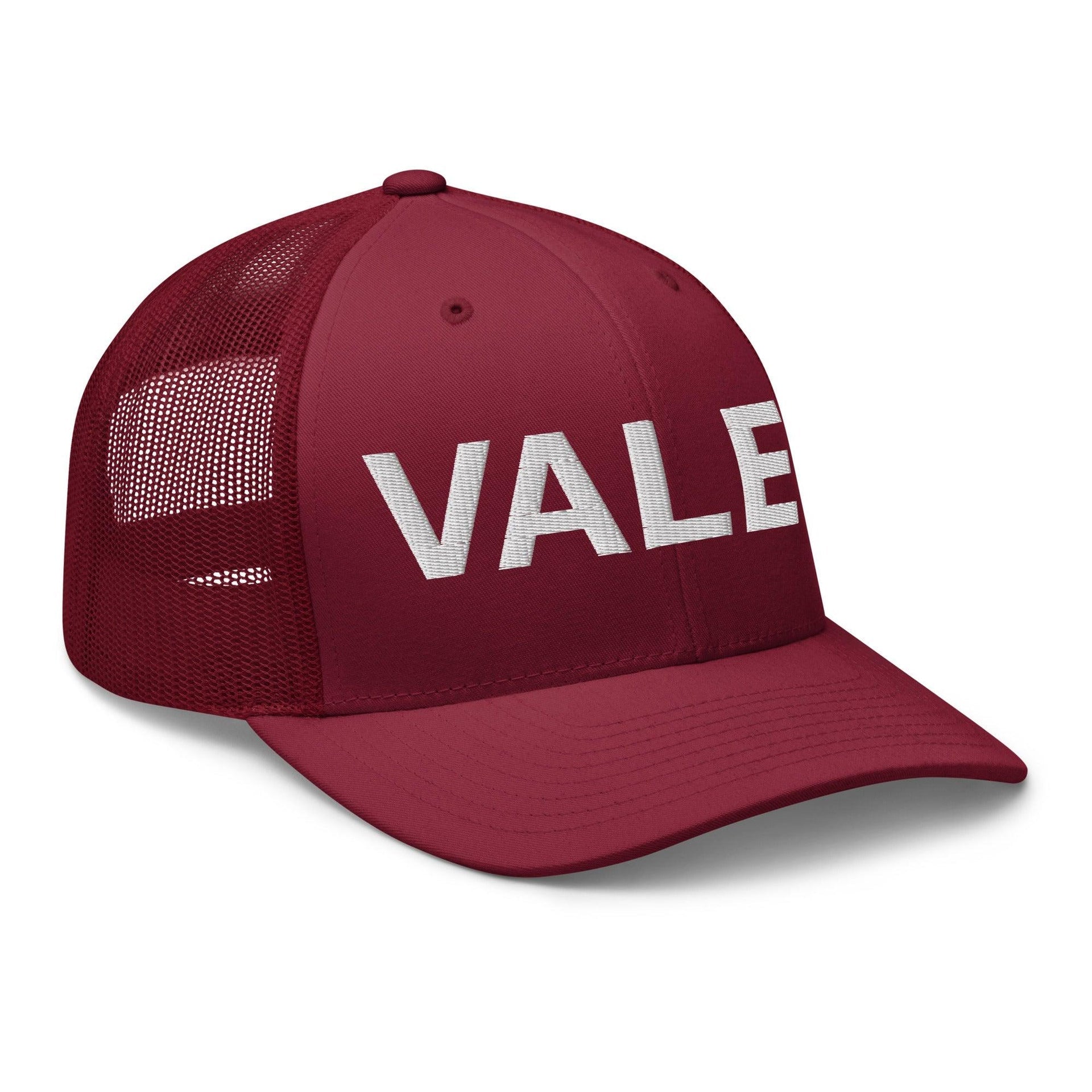 Valet Work Block Embroidered Mesh Trucker Hat Capital Crowns Trucker Hats Work