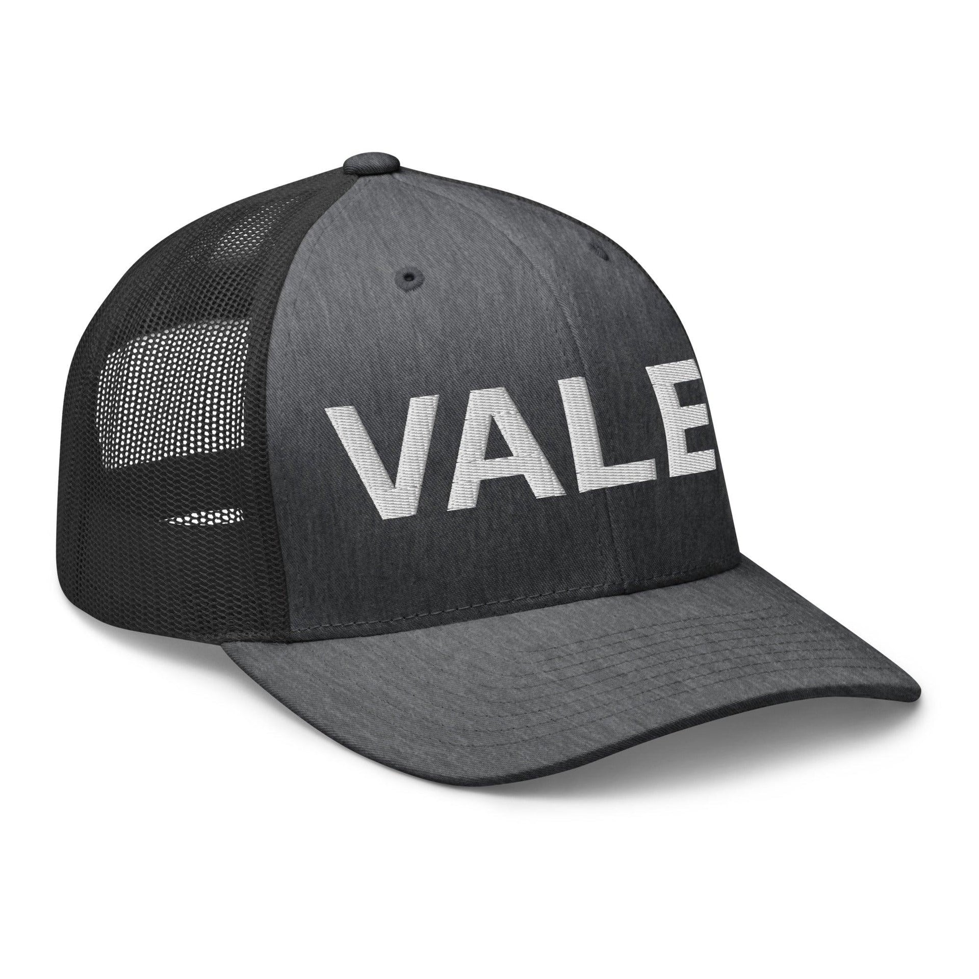 Valet Work Block Embroidered Mesh Trucker Hat Capital Crowns Trucker Hats Work