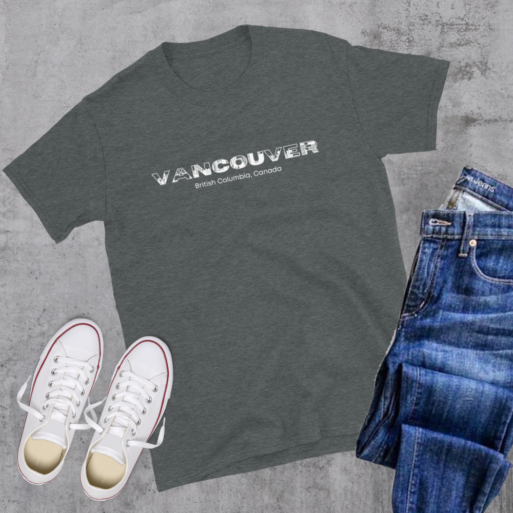 Vancouver Landmarks Tee Canadian City Apparel