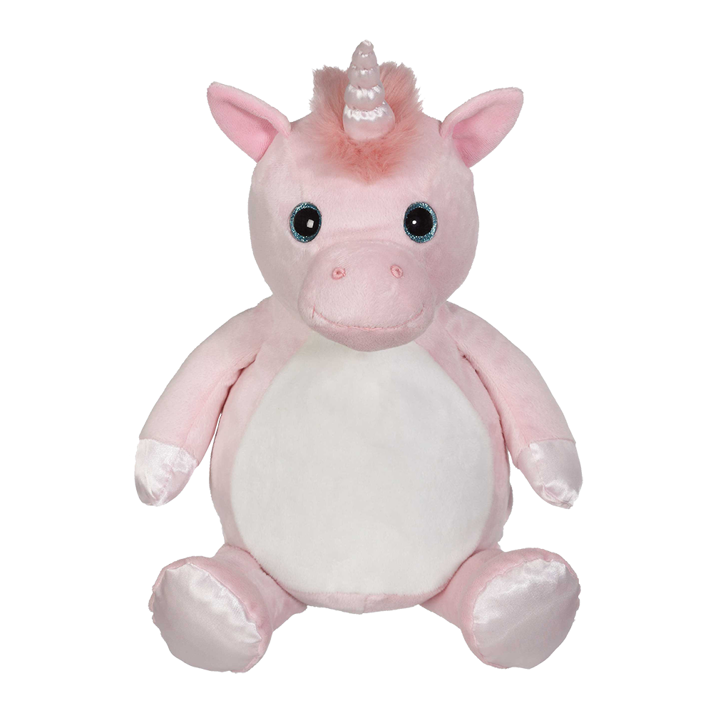 Whimsy Unicorn Buddy embroidable pink unicorn