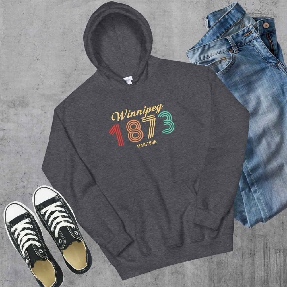 Winnipeg Vintage Hoodie Canadian City Apparel
