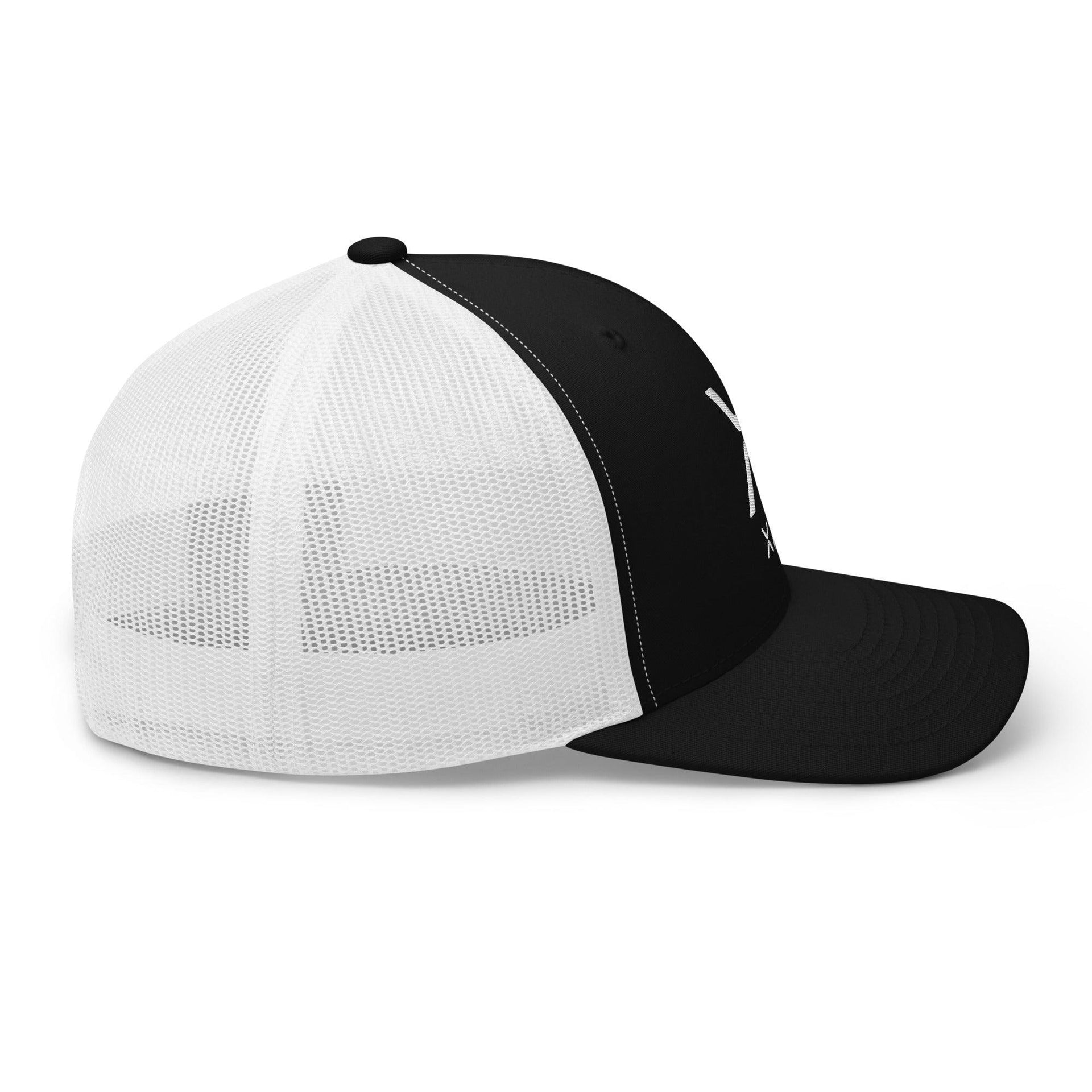 XRP Ripple Embroidered Mesh Trucker Hat Capital Crowns Crypto Trucker Hats