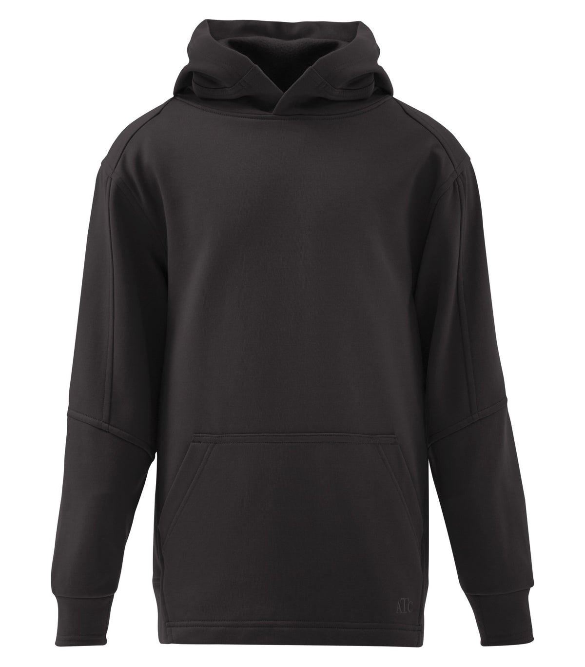 ATC Y220, Ptech Fleece Youth Hoodie, Black